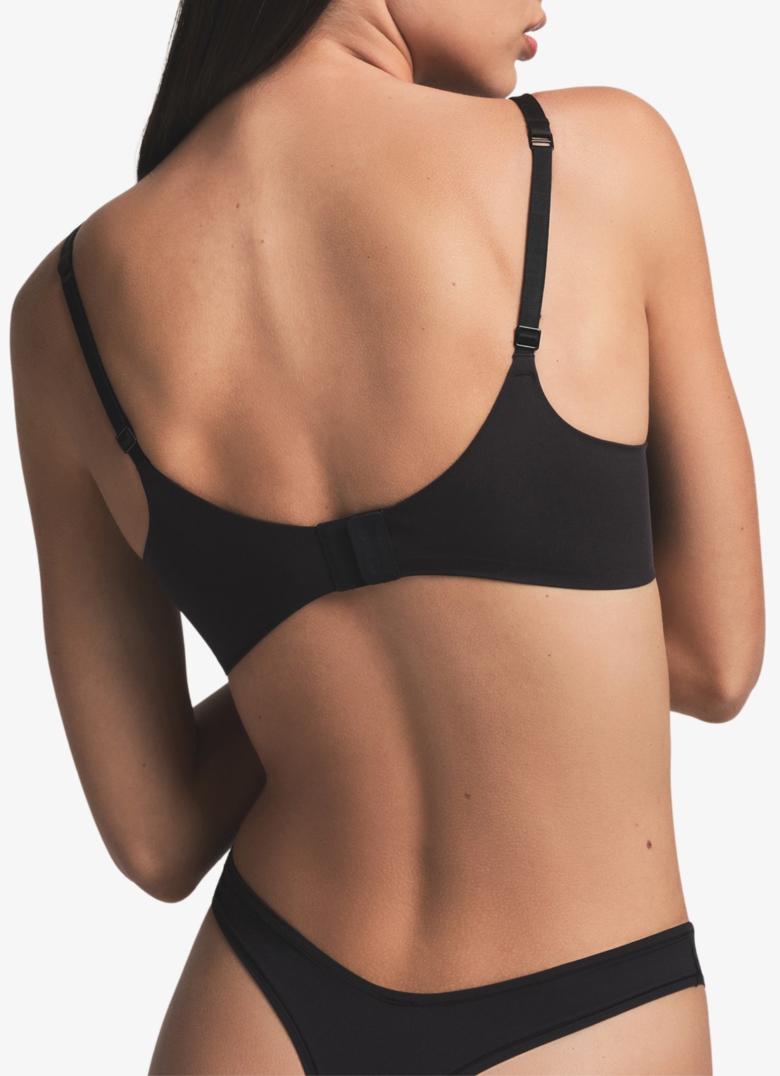 SKIMS Skims Ultimate plunge push up bh  - achterkant 4 zwart