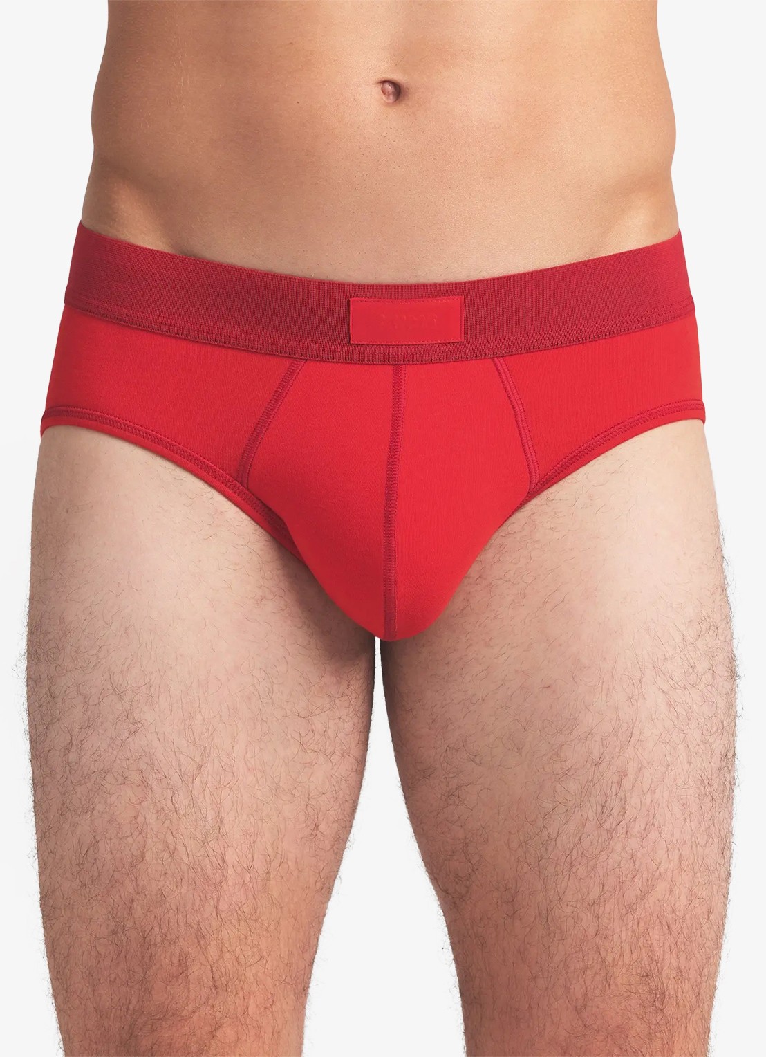 SKIMS Slip met logoband in 3-pack - detail 4 rood