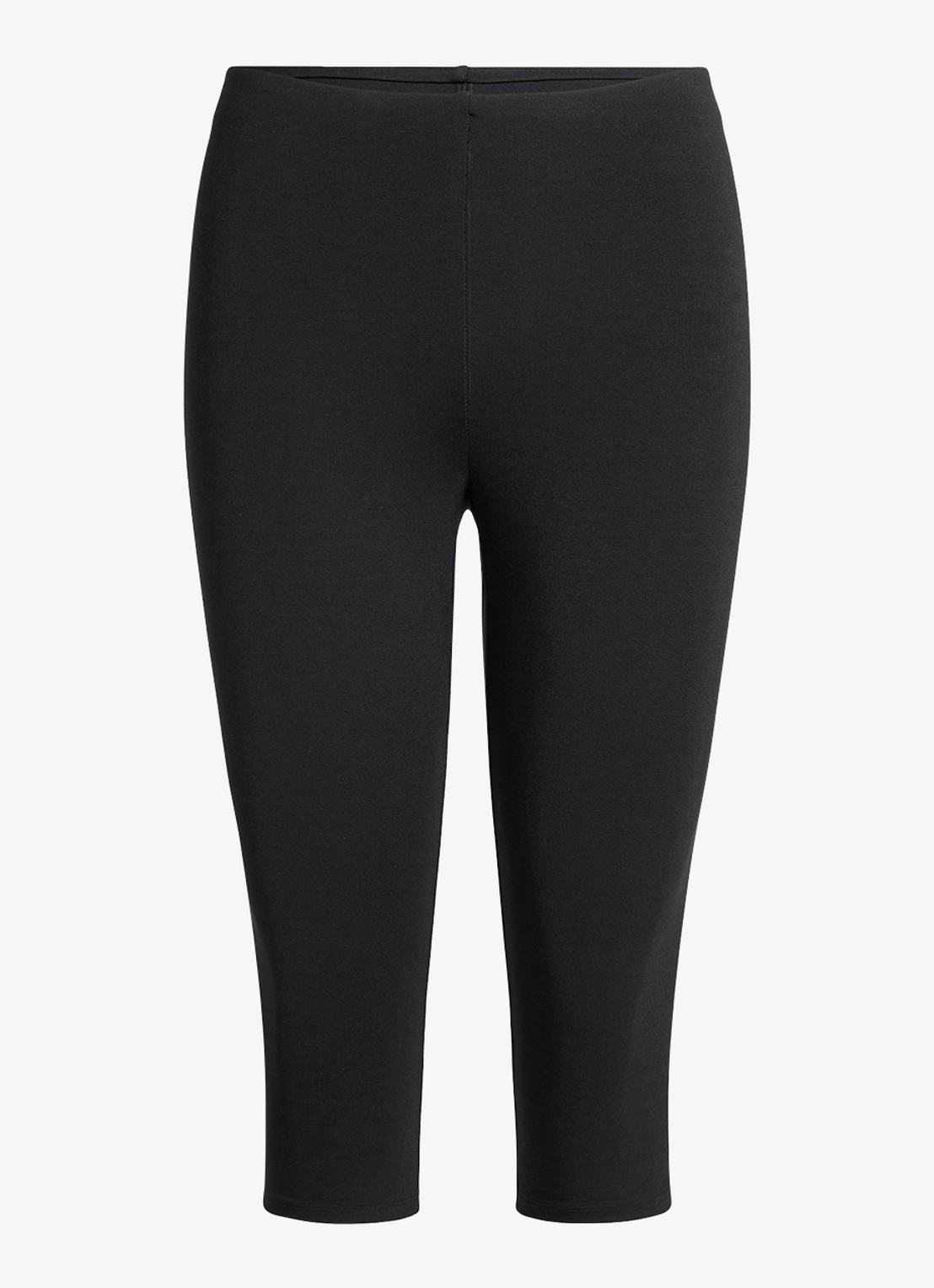 SKIMS Smooth Layers high waist capri broek - voorkant zwart