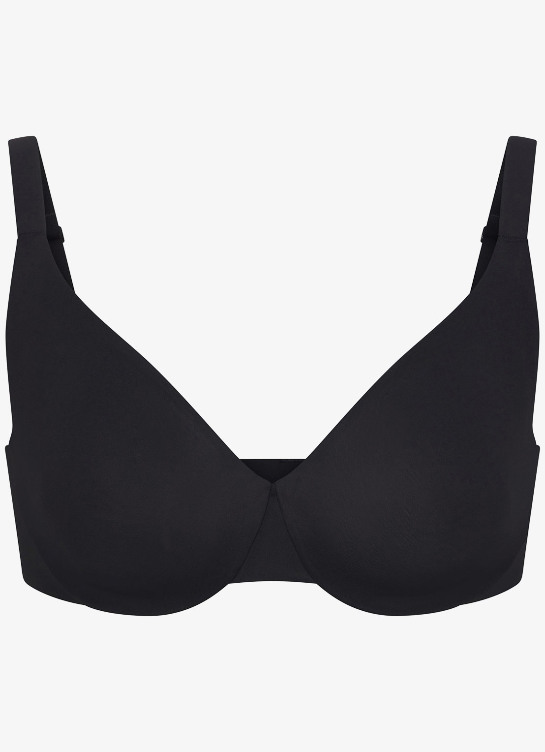 SKIMS Smoothing Intimates full coverage bh - voorkant 2 zwart