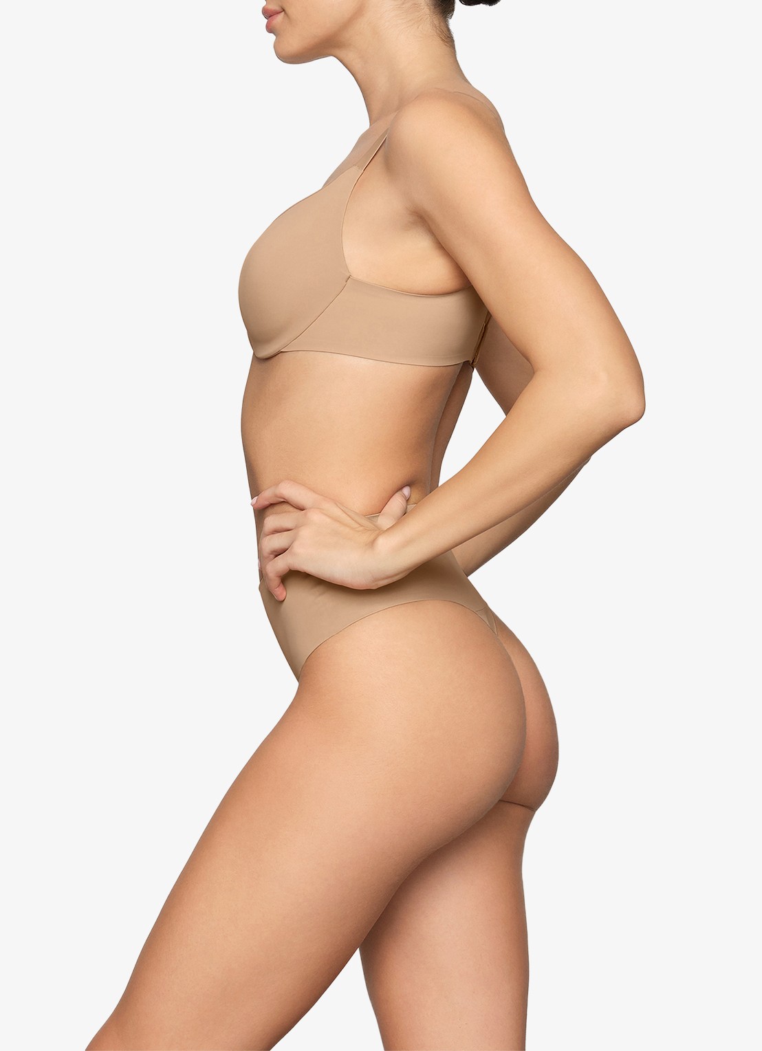 SKIMS Smoothing Intimates full coverage bh - detail 4 creme