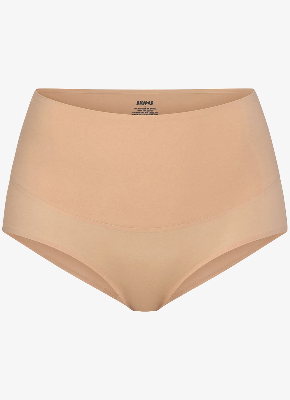 SKIMS Smoothing Intimates high waisted slip - voorkant beige
