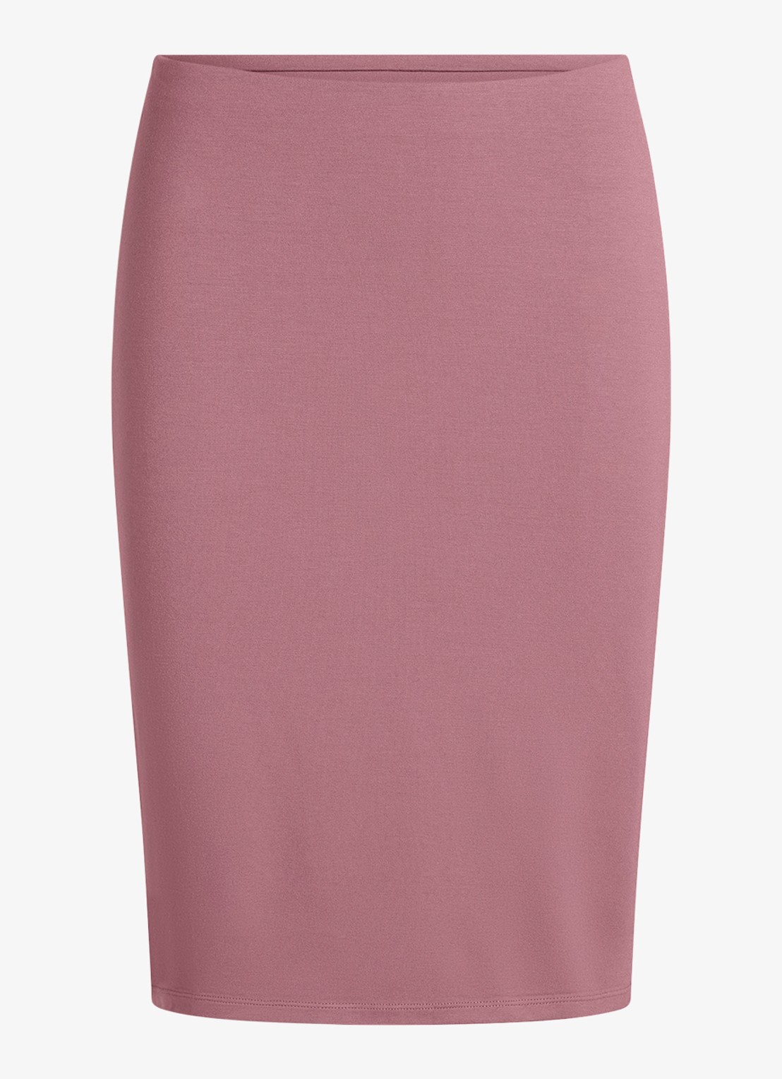 SKIMS Soft Lounge midi rok van jersey  - voorkant roze