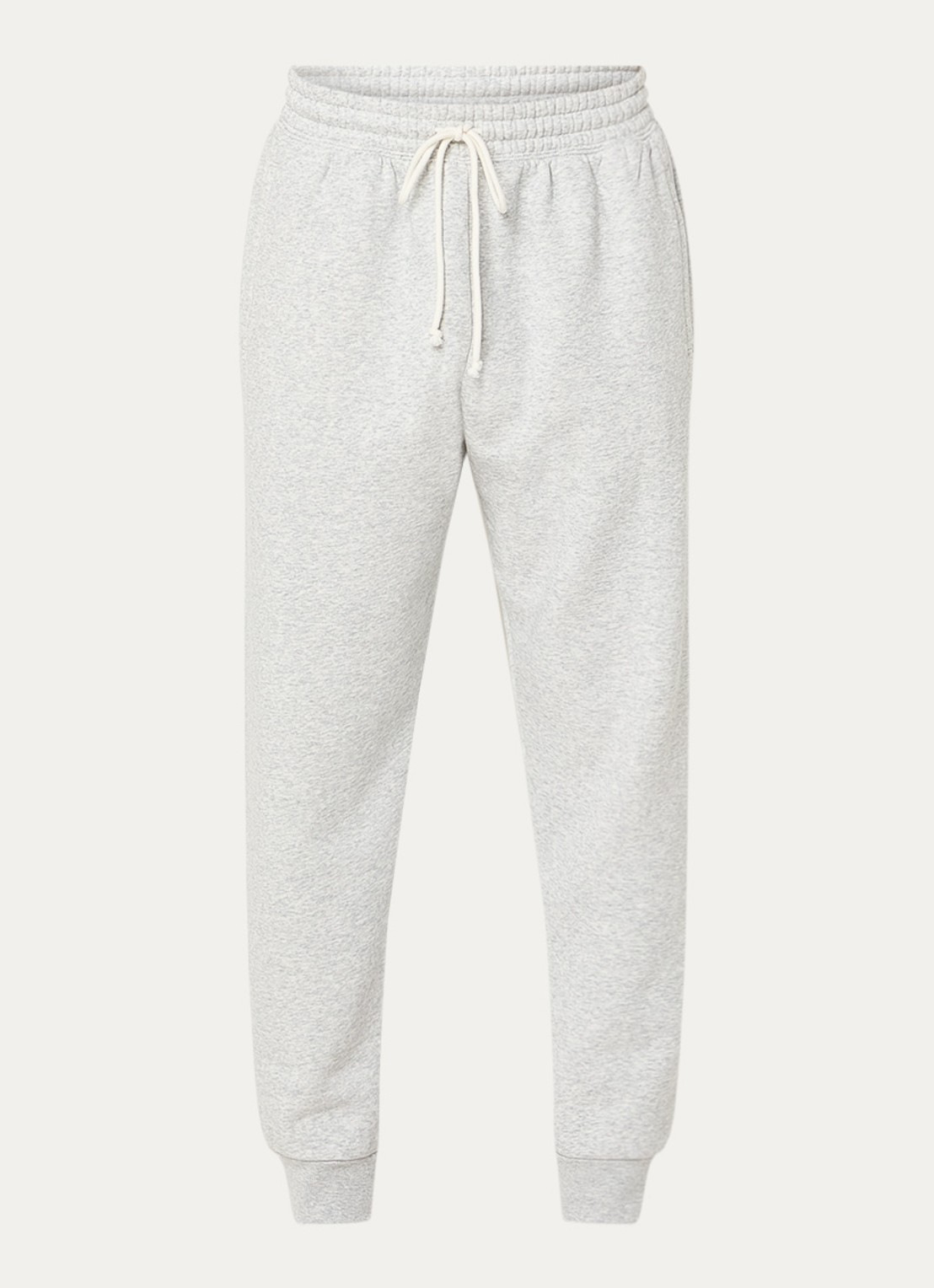 SKIMS Tapered fit joggingbroek met steekzakken - voorkant 4 light heather grey