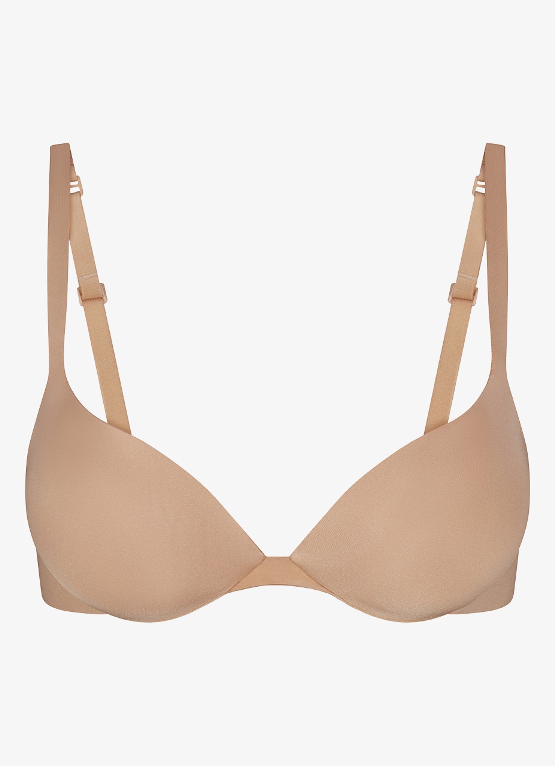 SKIMS Ultimate Plunge push-up bh - voorkant 4 naturel