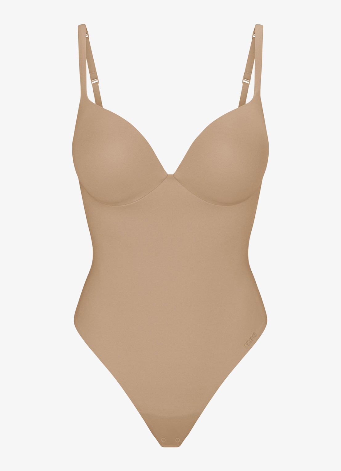 SKIMS Ultimate stringbody - voorkant naturel