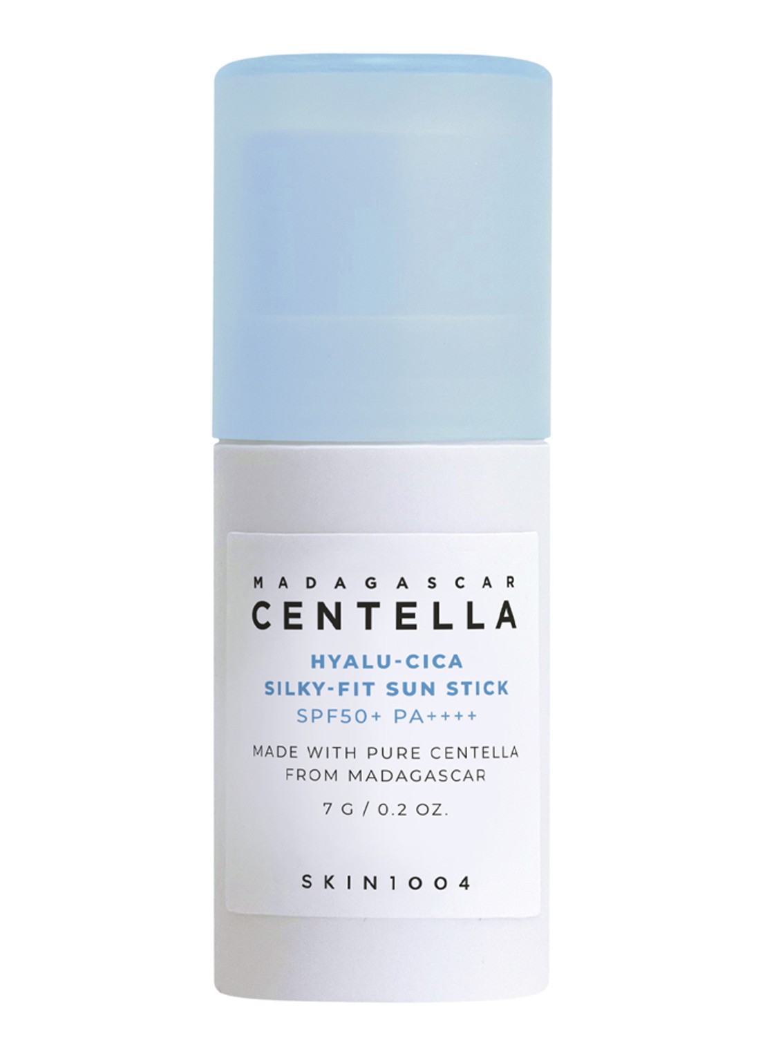 Skin1004  Madagascar Centella Hyalu-Cica Silky-Fit Sun Stick - zonnebrand gezicht - voorkant undefined