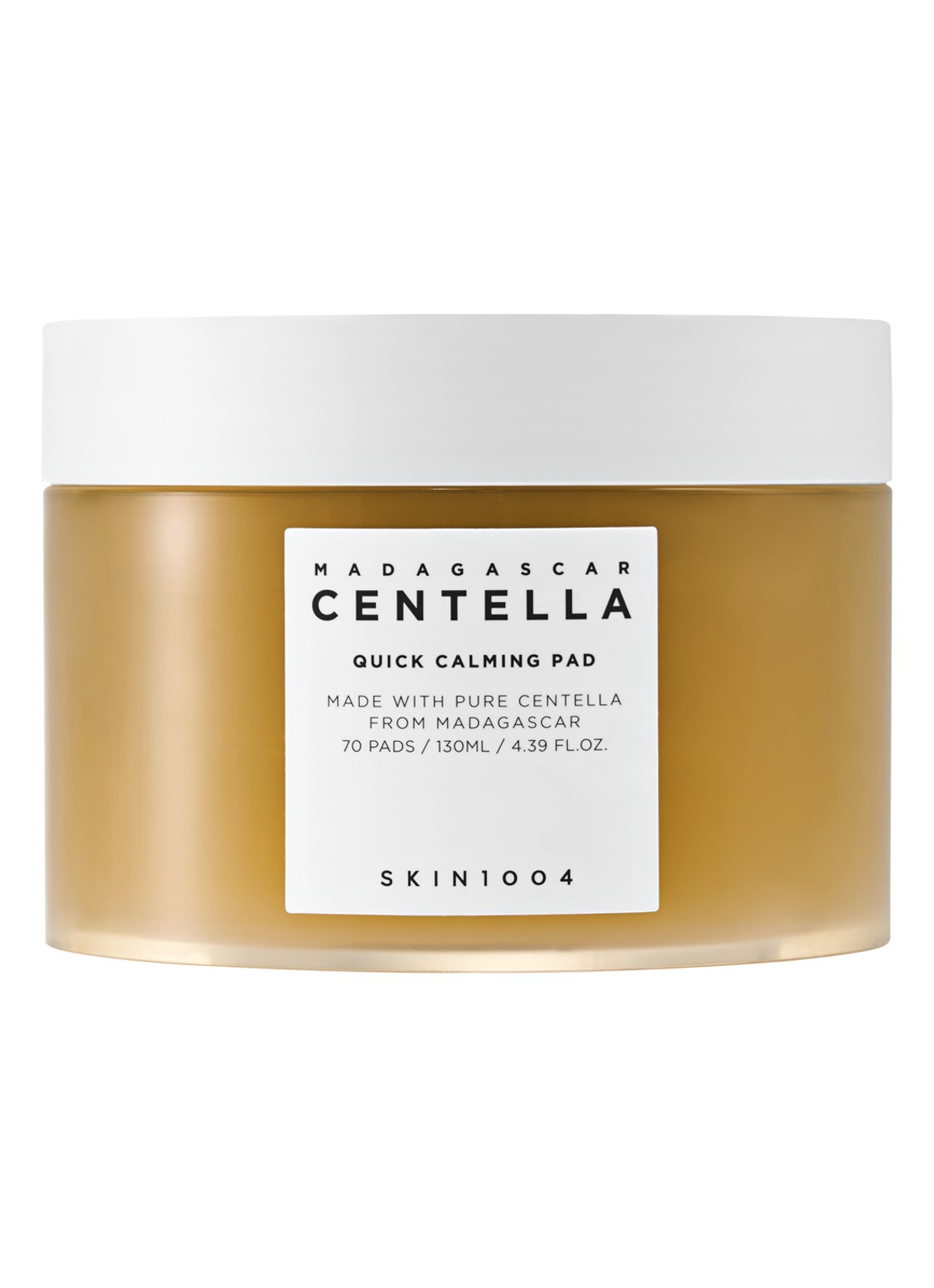 Skin1004  Madagascar Centella Quick Calming Pad - toner pad 70 stuks - voorkant undefined
