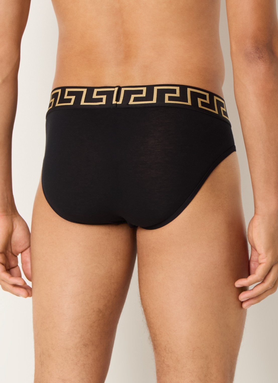 Slip met logoband - achterkant 2 zwart