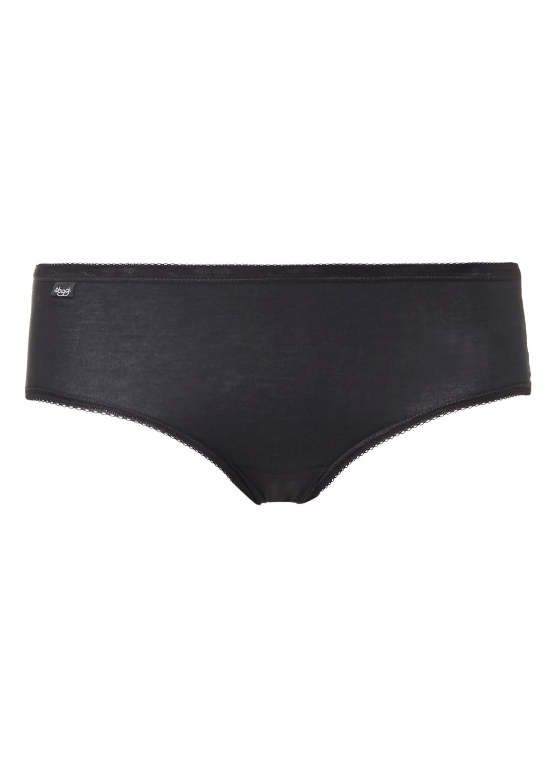 Sloggi Basic Midi slip - voorkant 2 zwart