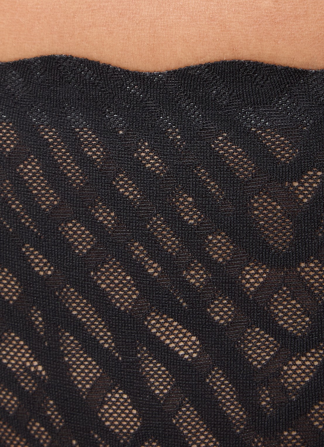 Sloggi Bliss naadloze hipster - detail 5 zwart