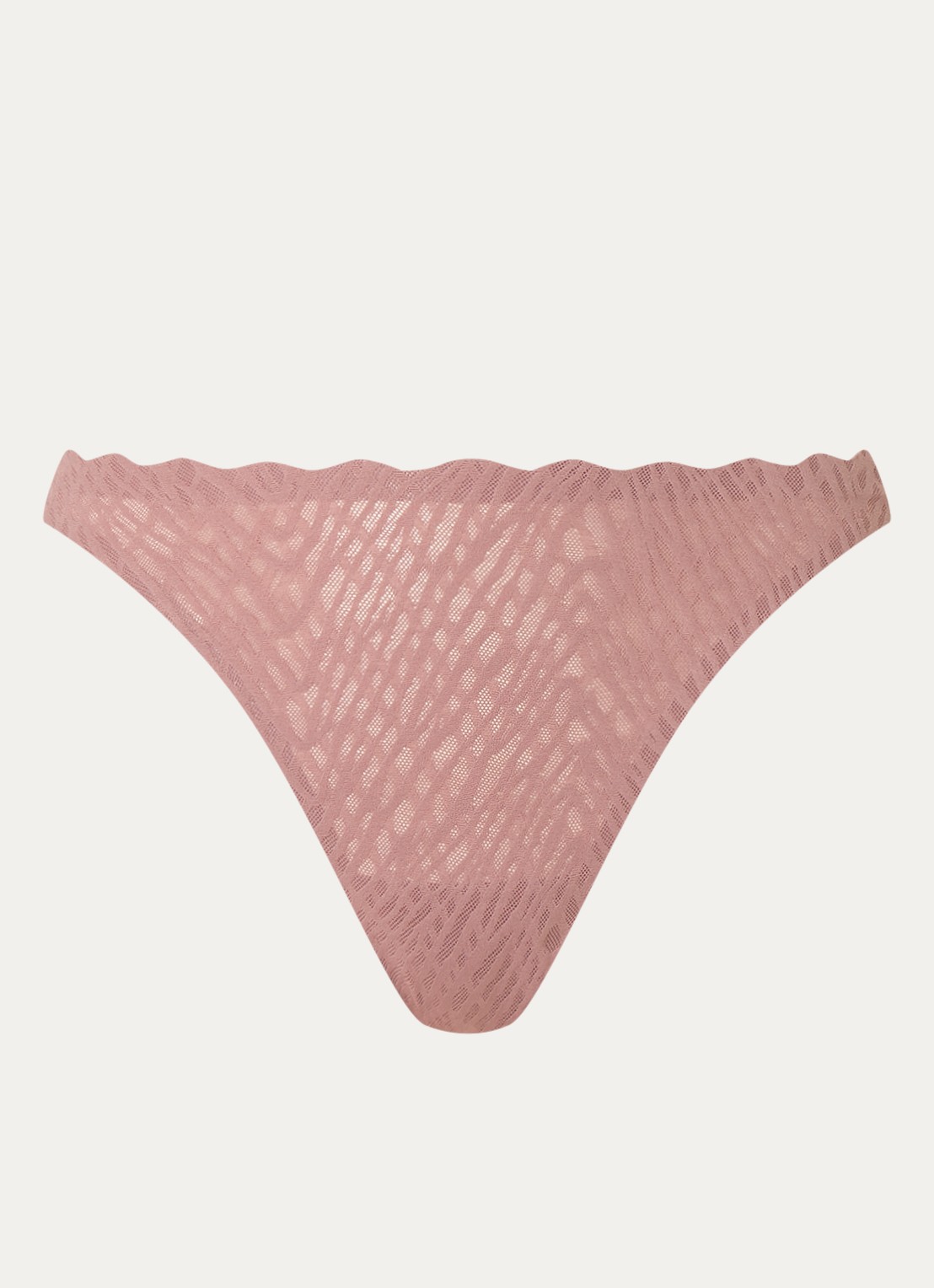 Sloggi Bliss naadloze string - voorkant 2 oudroze