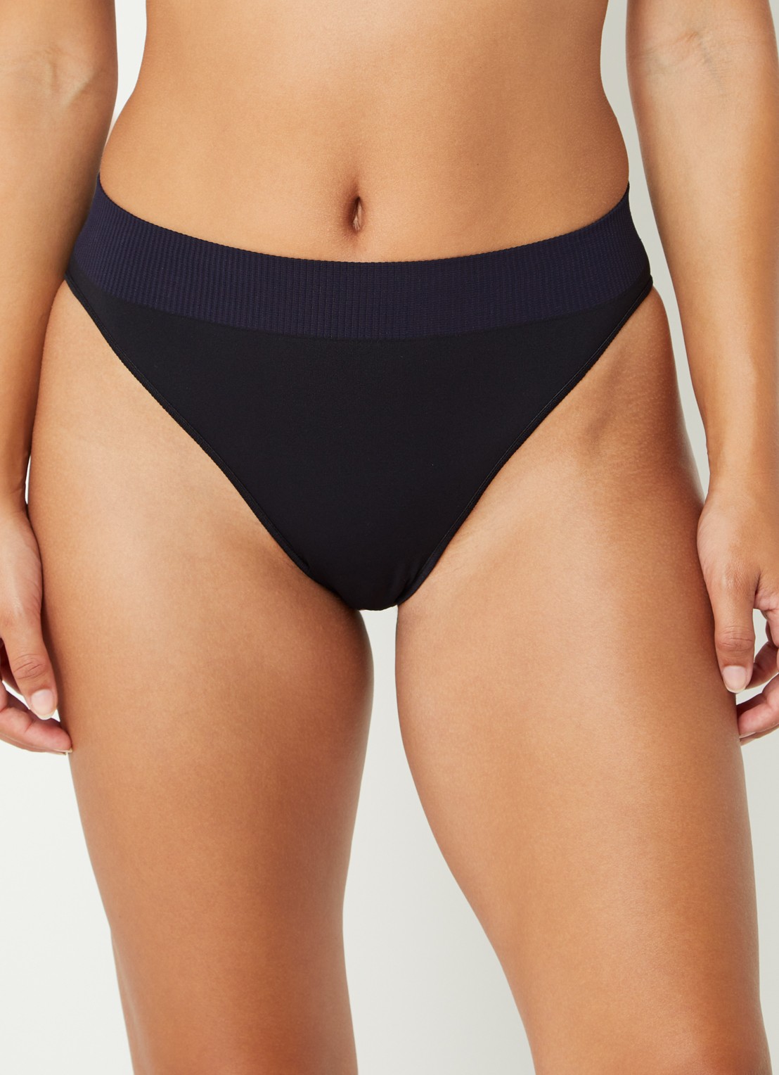 Sloggi Ever Infused Aloe high waisted slip - detail 4 zwart