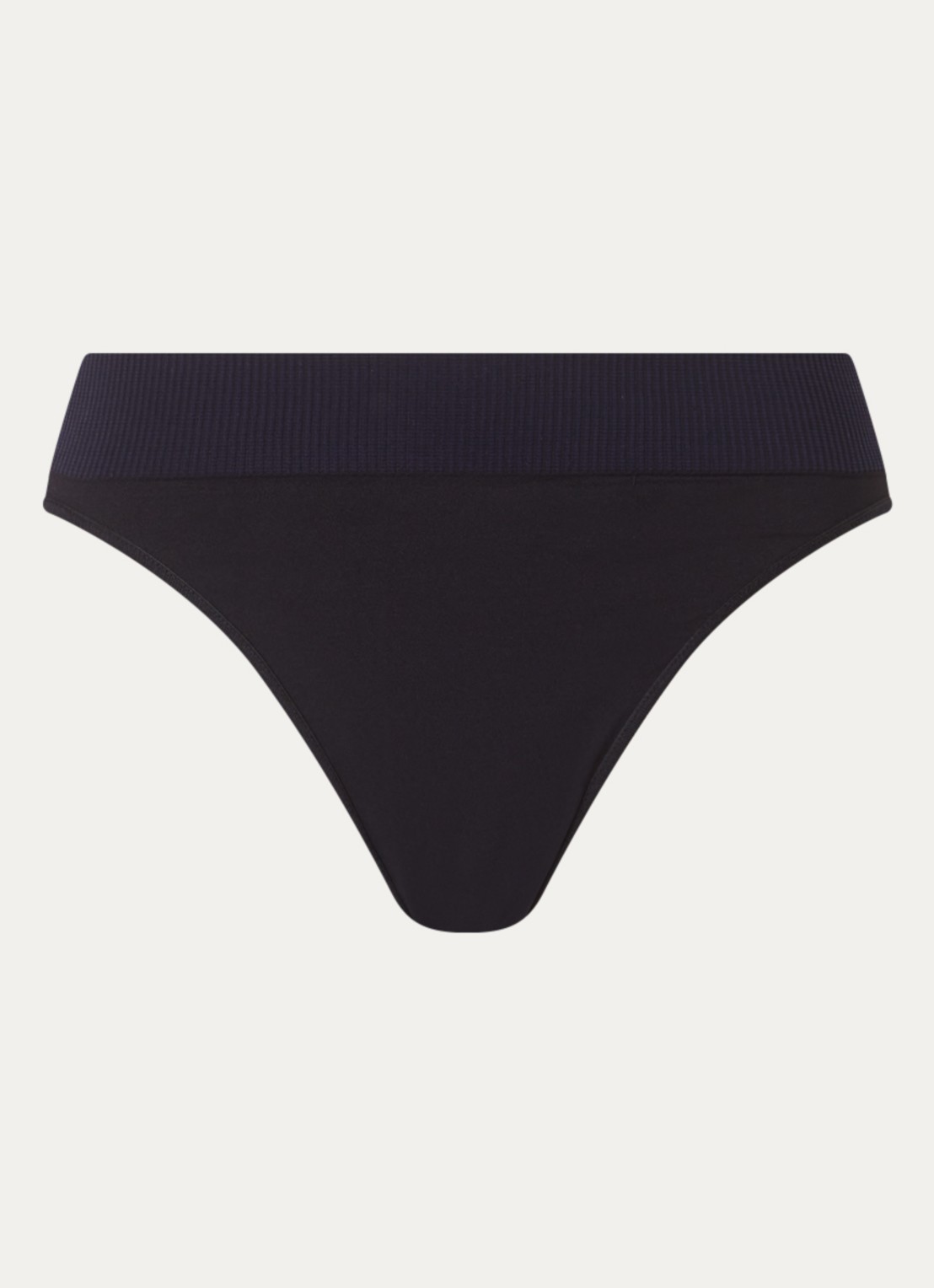Sloggi Ever Infused Aloe high waisted slip - voorkant zwart