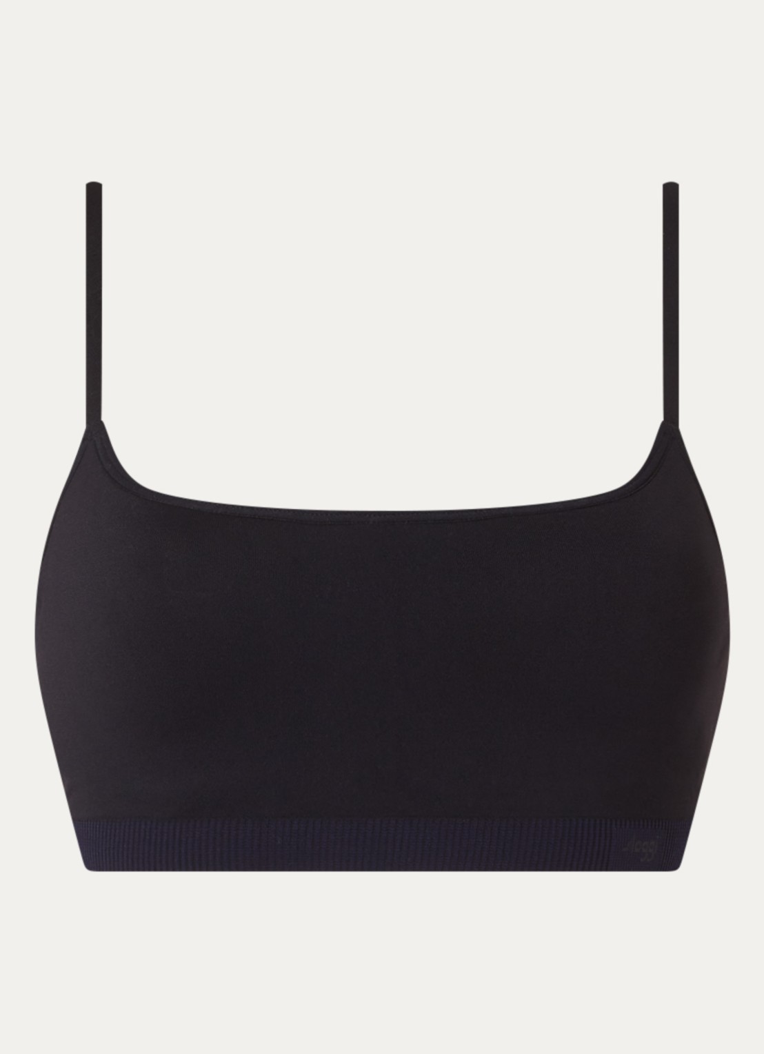Sloggi Ever Infused Aloe voorgevormde bralette - voorkant 4 zwart