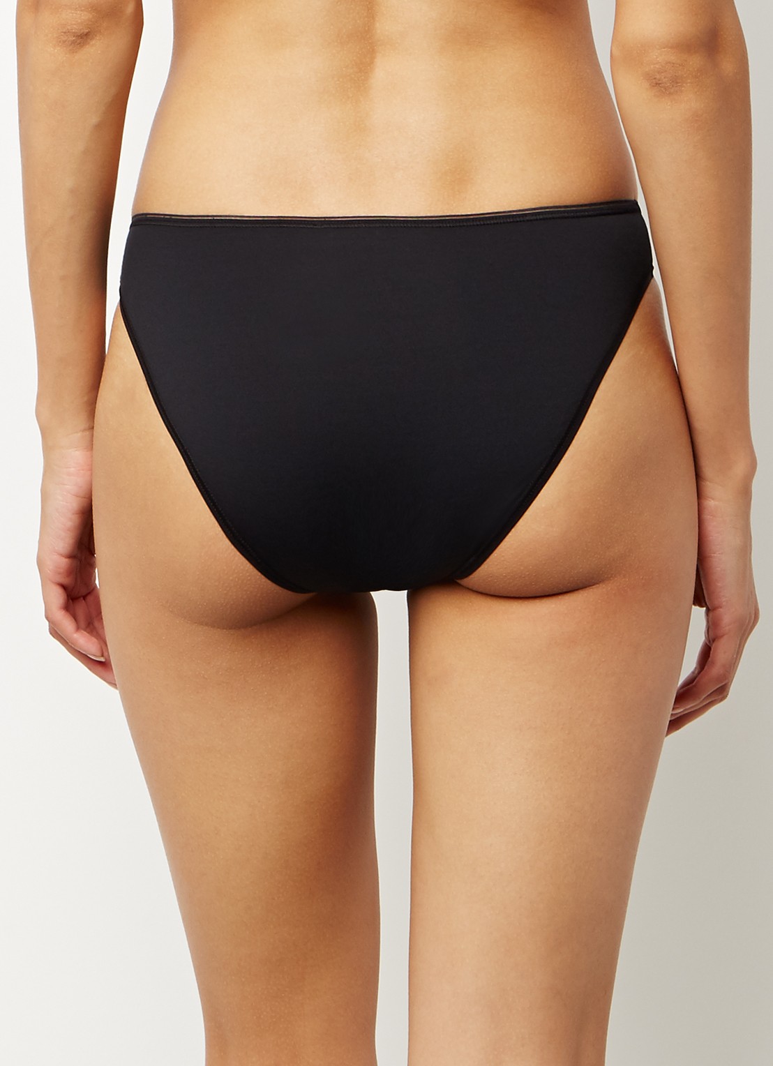 Sloggi Feel Sensational tai slip - achterkant zwart