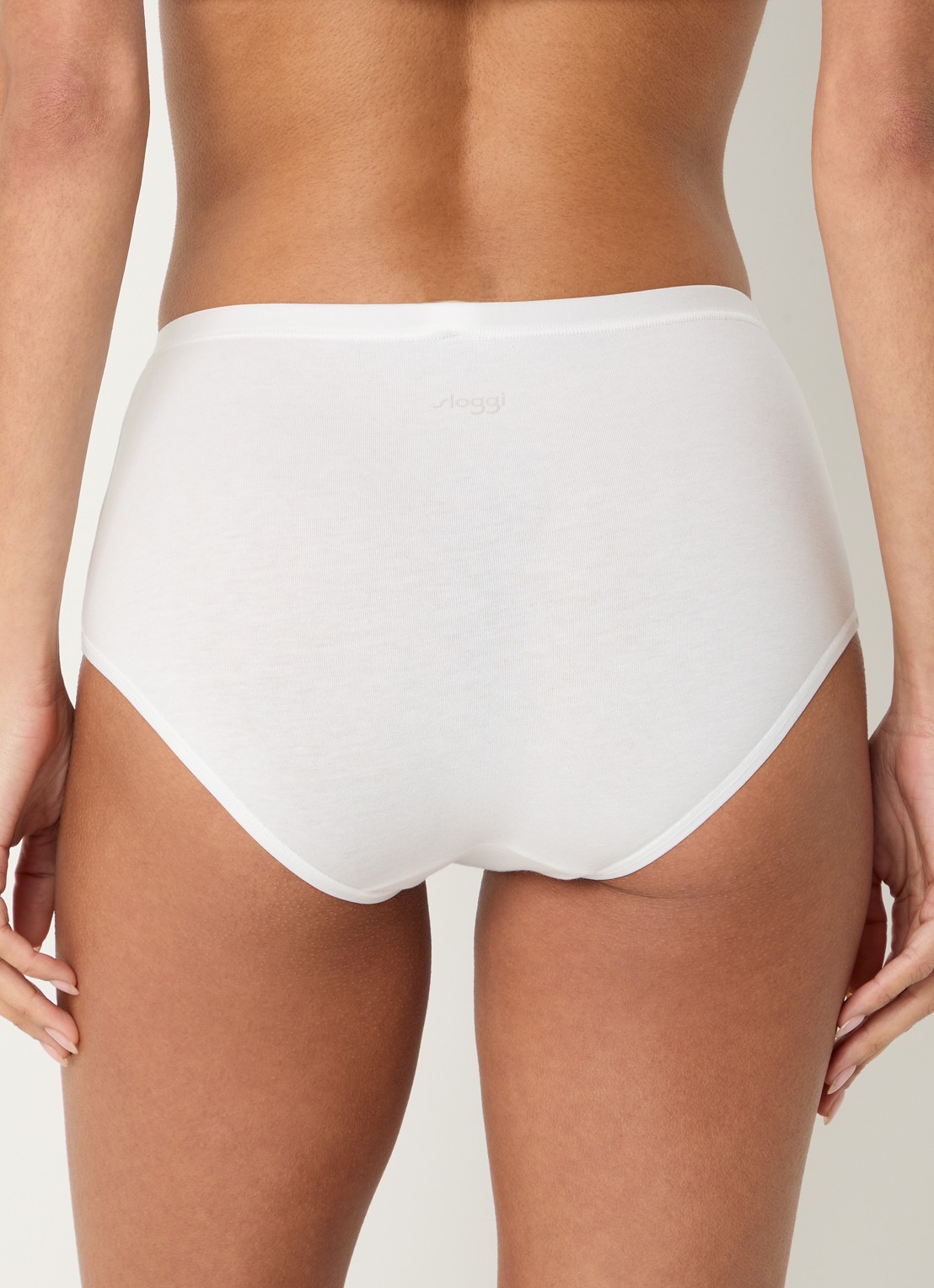 Sloggi Go Daily high waisted slip in 3-pack - achterkant 5 wit