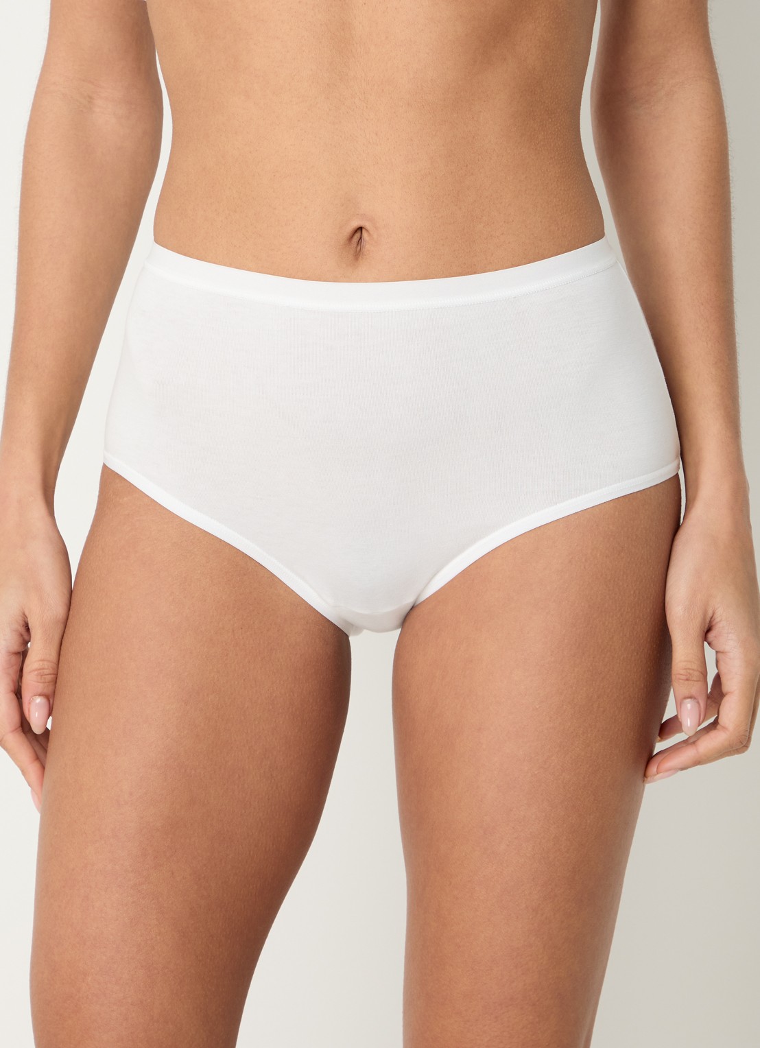Sloggi Go Daily high waisted slip in 3-pack - detail wit