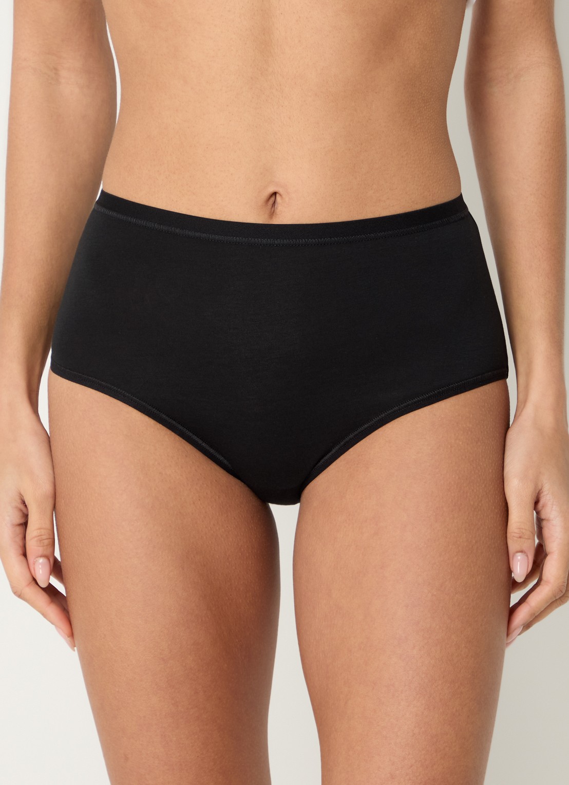 Sloggi Go Daily high waisted slip in 3-pack - detail 2 zwart