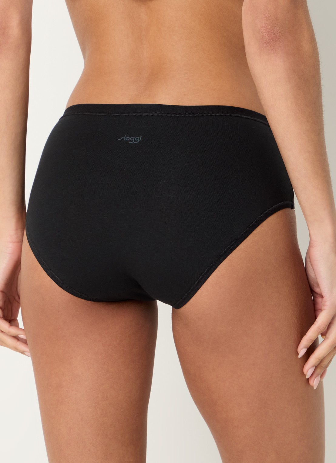 Sloggi Go Daily slip in 3-pack - achterkant 4 zwart