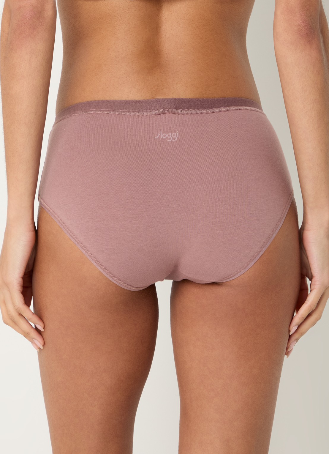 Sloggi Go Daily slip in 3-pack - achterkant 4 oudroze