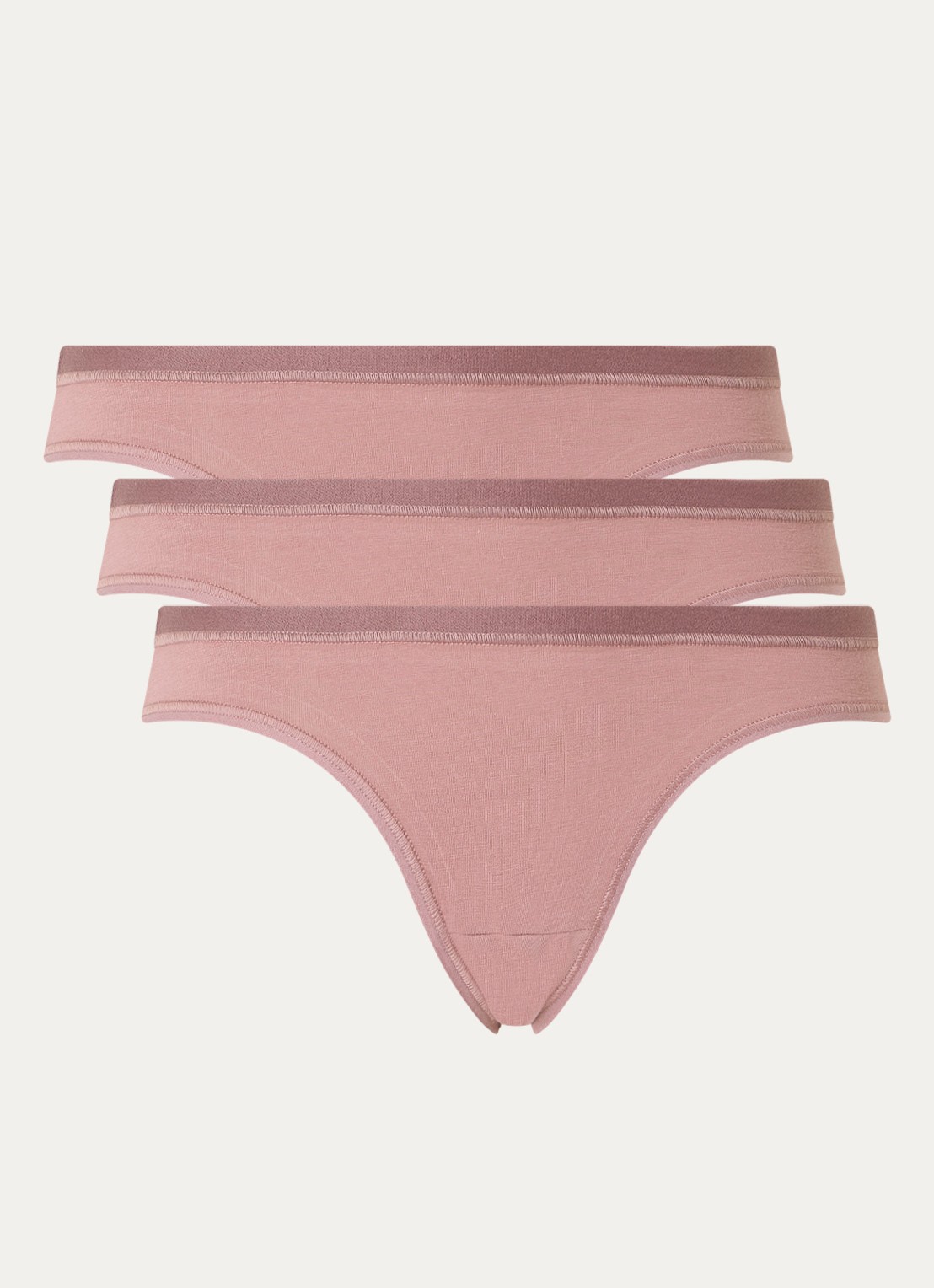 Sloggi Go Daily slip in 3-pack - voorkant oudroze