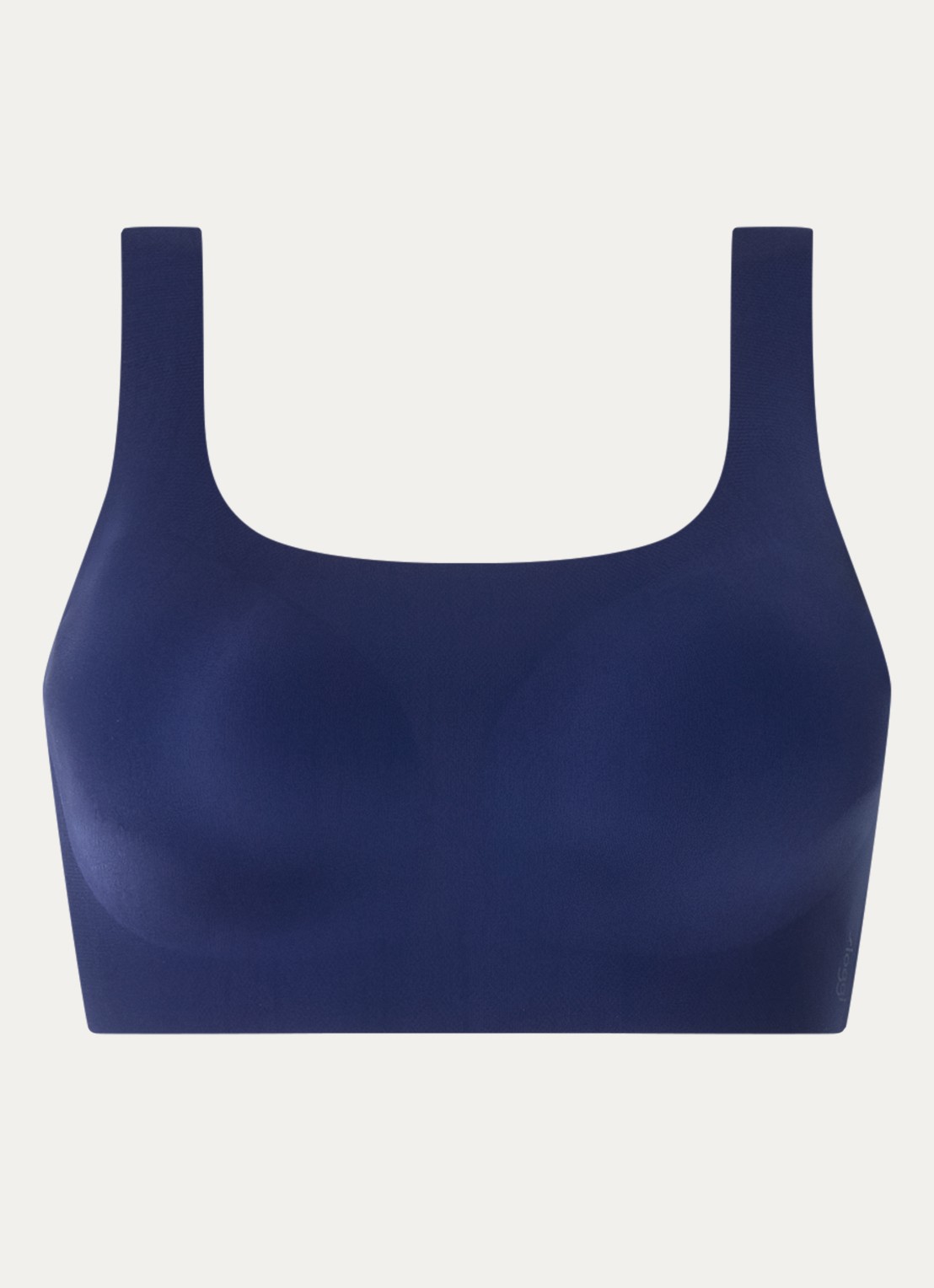 Sloggi Naadloze bralette met uitneembare vulling - voorkant 3 donkerblauw