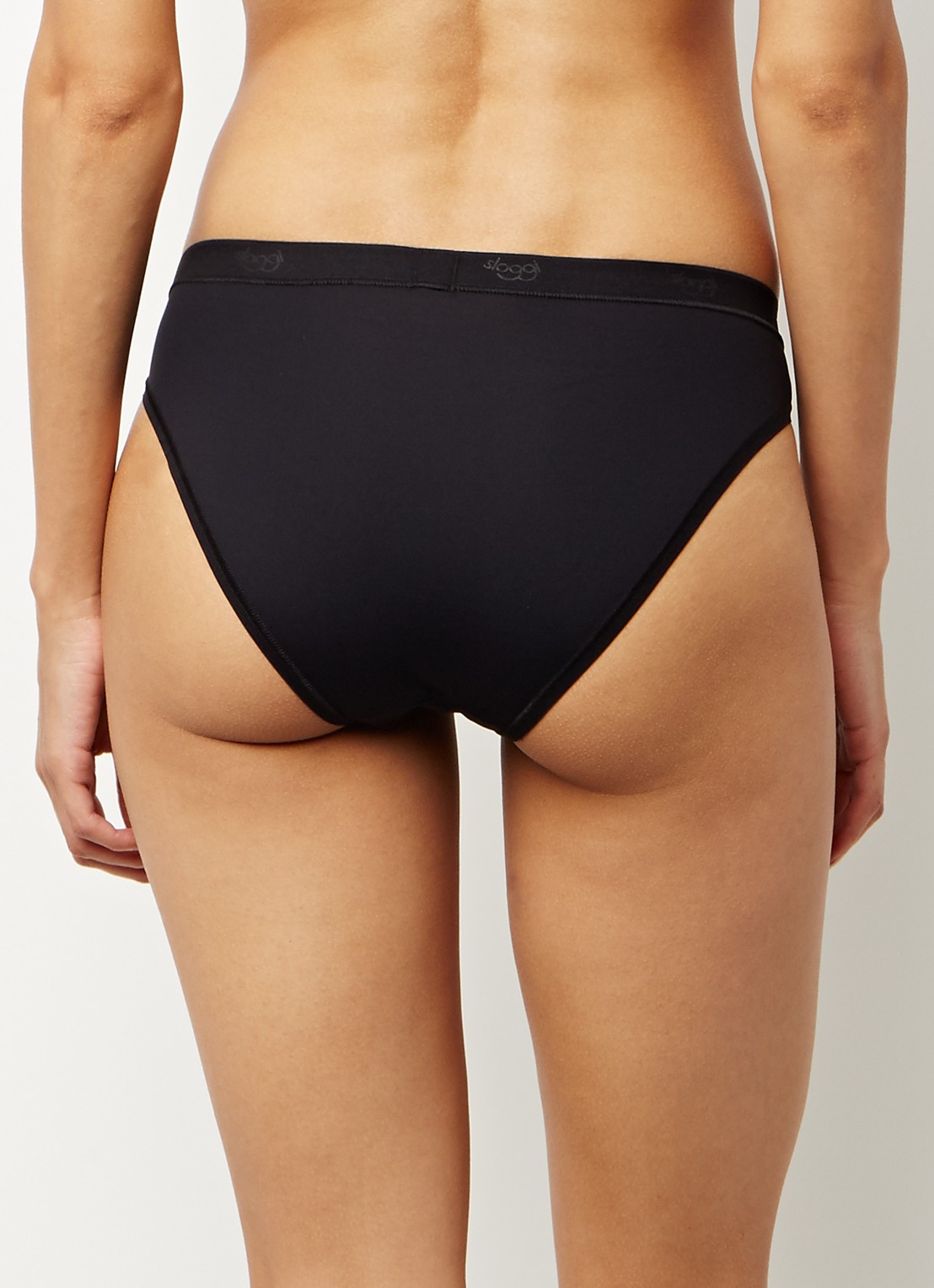 Sloggi Slip Sensual Fresh Tai - achterkant 3 zwart