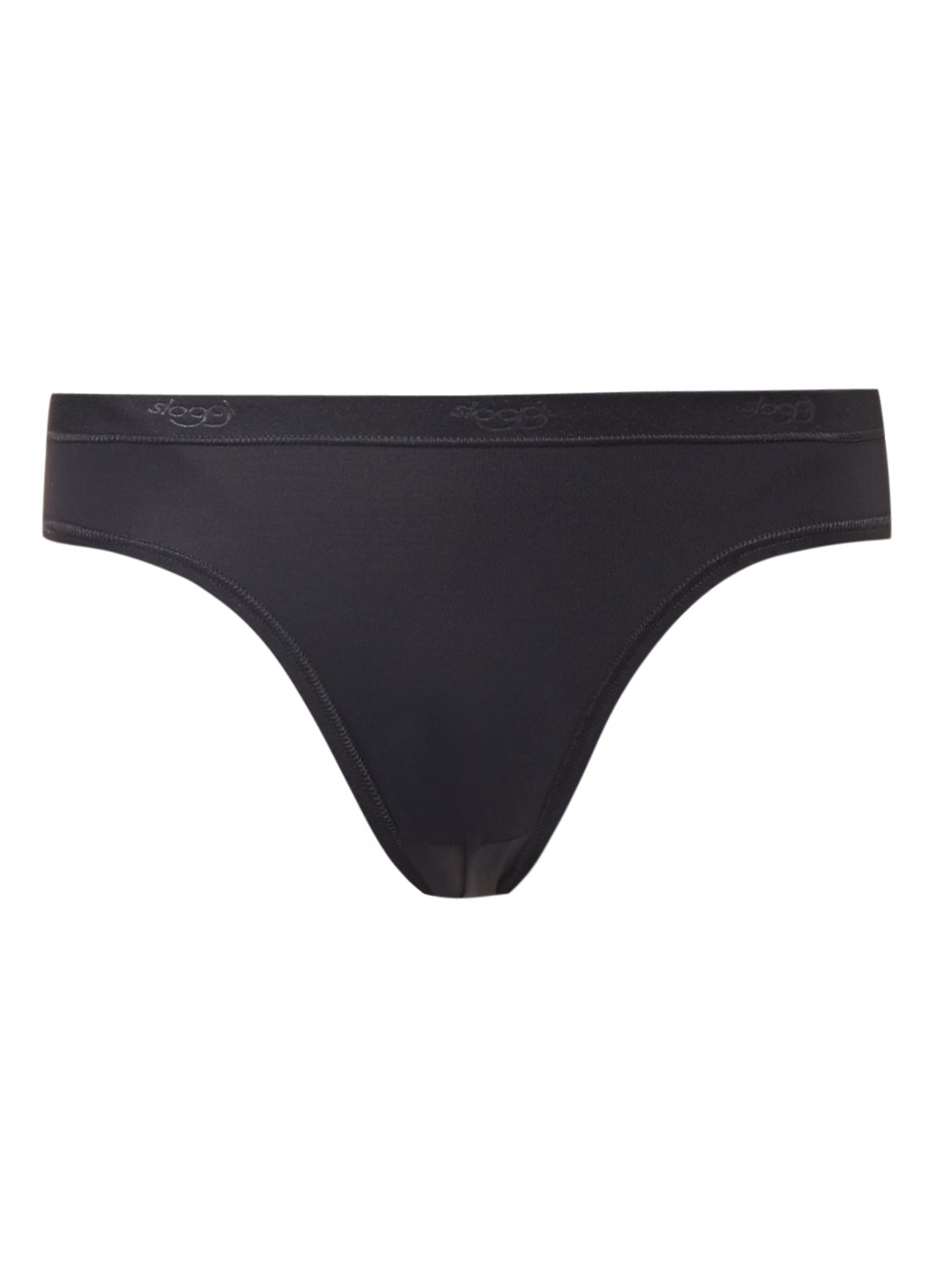 Sloggi Slip Sensual Fresh Tai - voorkant zwart