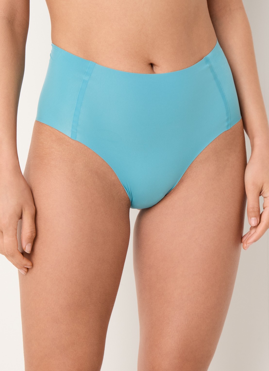 Sloggi Zero Feel 2.0 high waisted naadloze slip - detail 4 turquoise