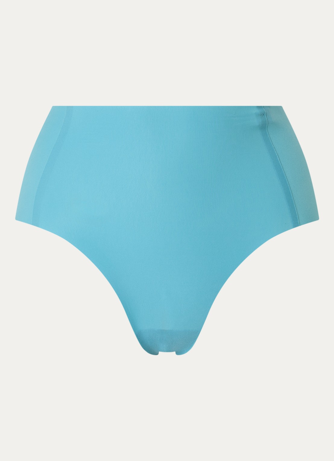 Sloggi Zero Feel 2.0 high waisted naadloze slip - voorkant turquoise