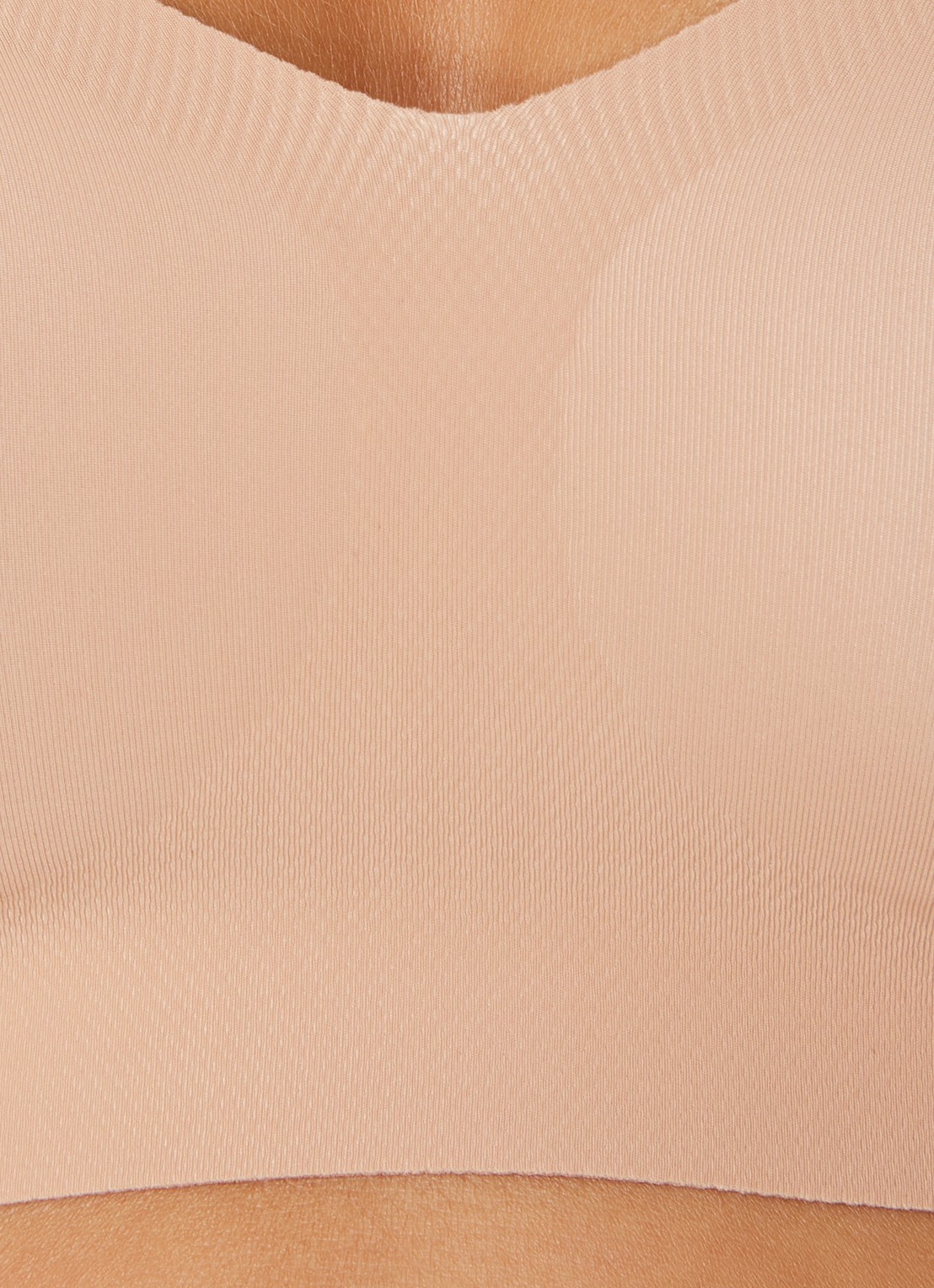 Sloggi Zero Feel 2.0 naadloze bralette met uitneembare vulling - detail 3 beige