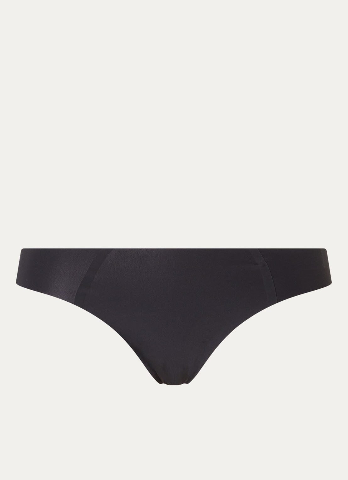 Sloggi Zero Feel 2.0 naadloze tanga - voorkant 4 zwart