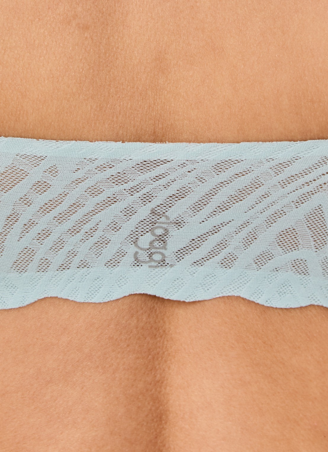 Sloggi Zero Feel Bliss naadloze bralette met uitneembare vulling - detail 5 turquoise