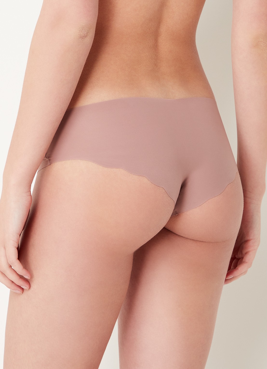 Sloggi ZERO Microfibre naadloze hipster - achterkant 4 bruin