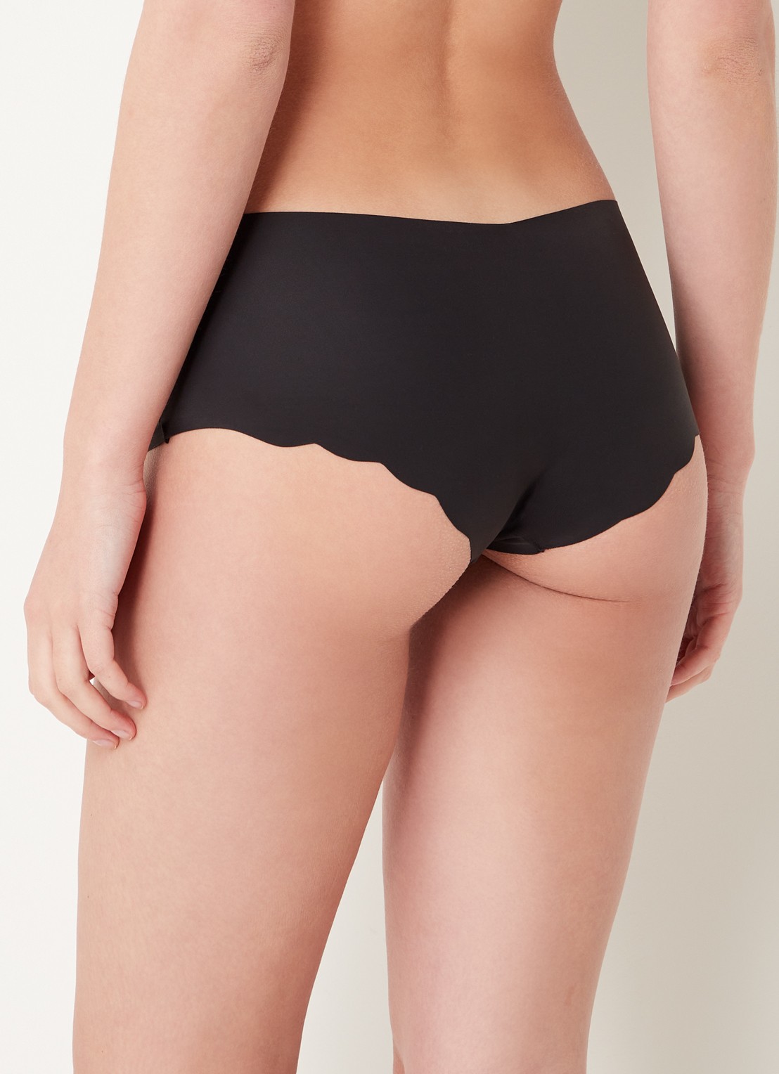 Sloggi ZERO Microfibre naadloze shorty in 2-pack - achterkant 4 zwart