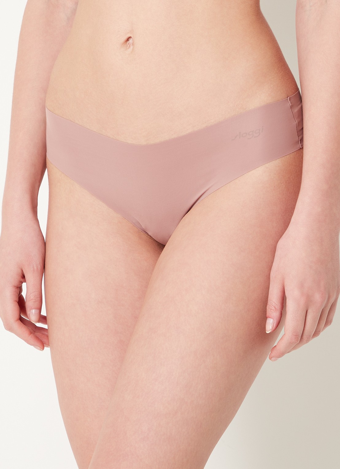 Sloggi ZERO Microfibre naadloze string - detail bruin