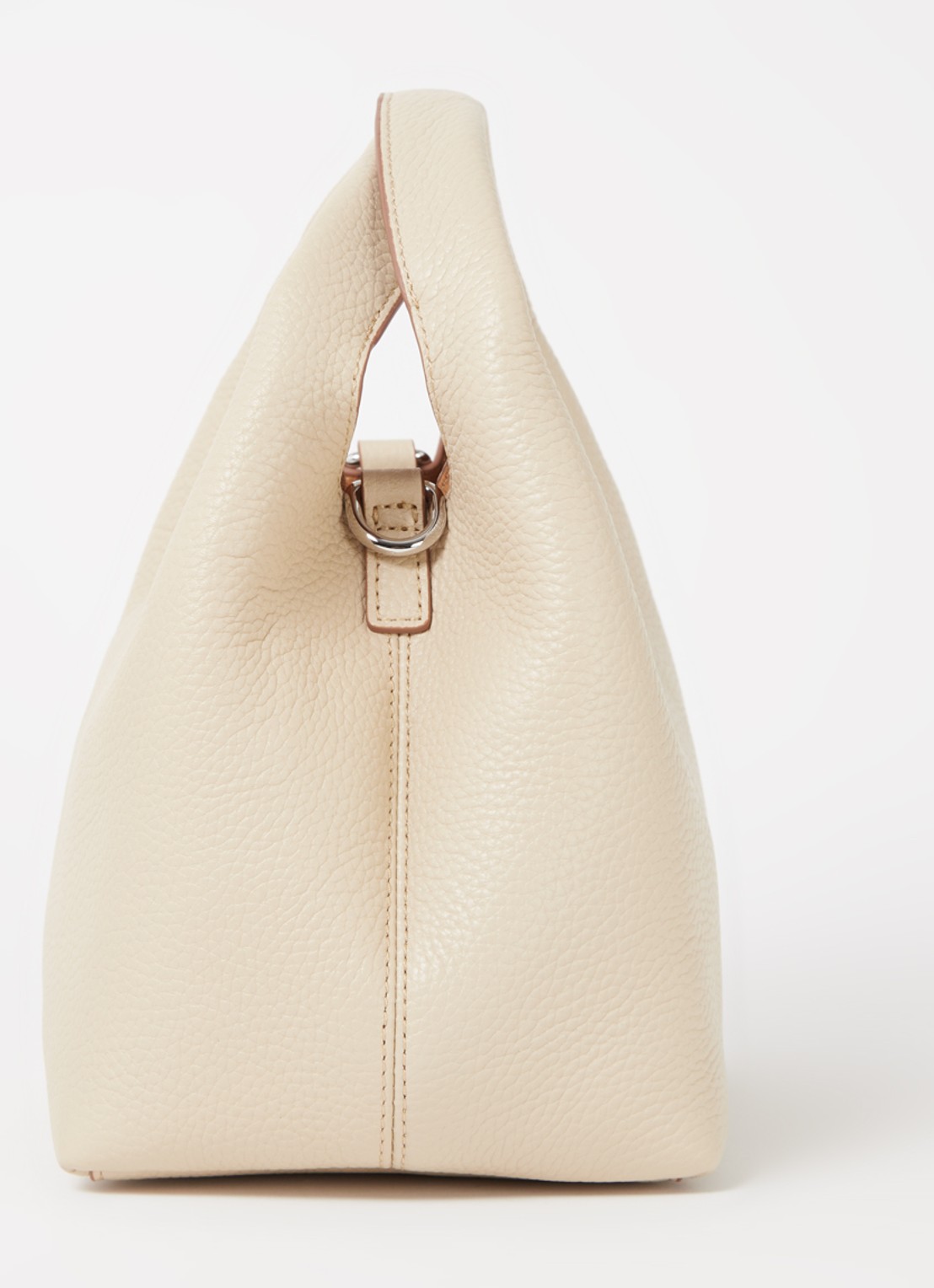 Smaak Daisy Mini Shopper handtas van leer met uitneembare etui - detail 3 ivoor