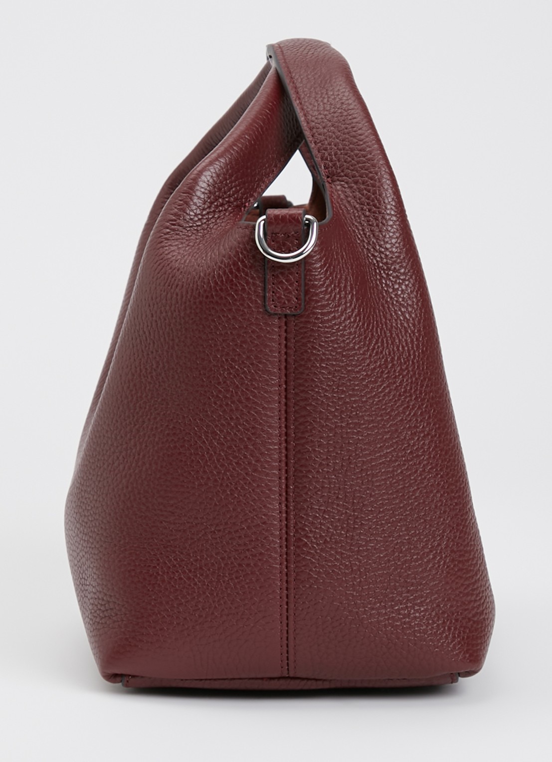 Smaak Daisy Mini Shopper handtas van leer met uitneembare etui - detail 4 bordeauxrood