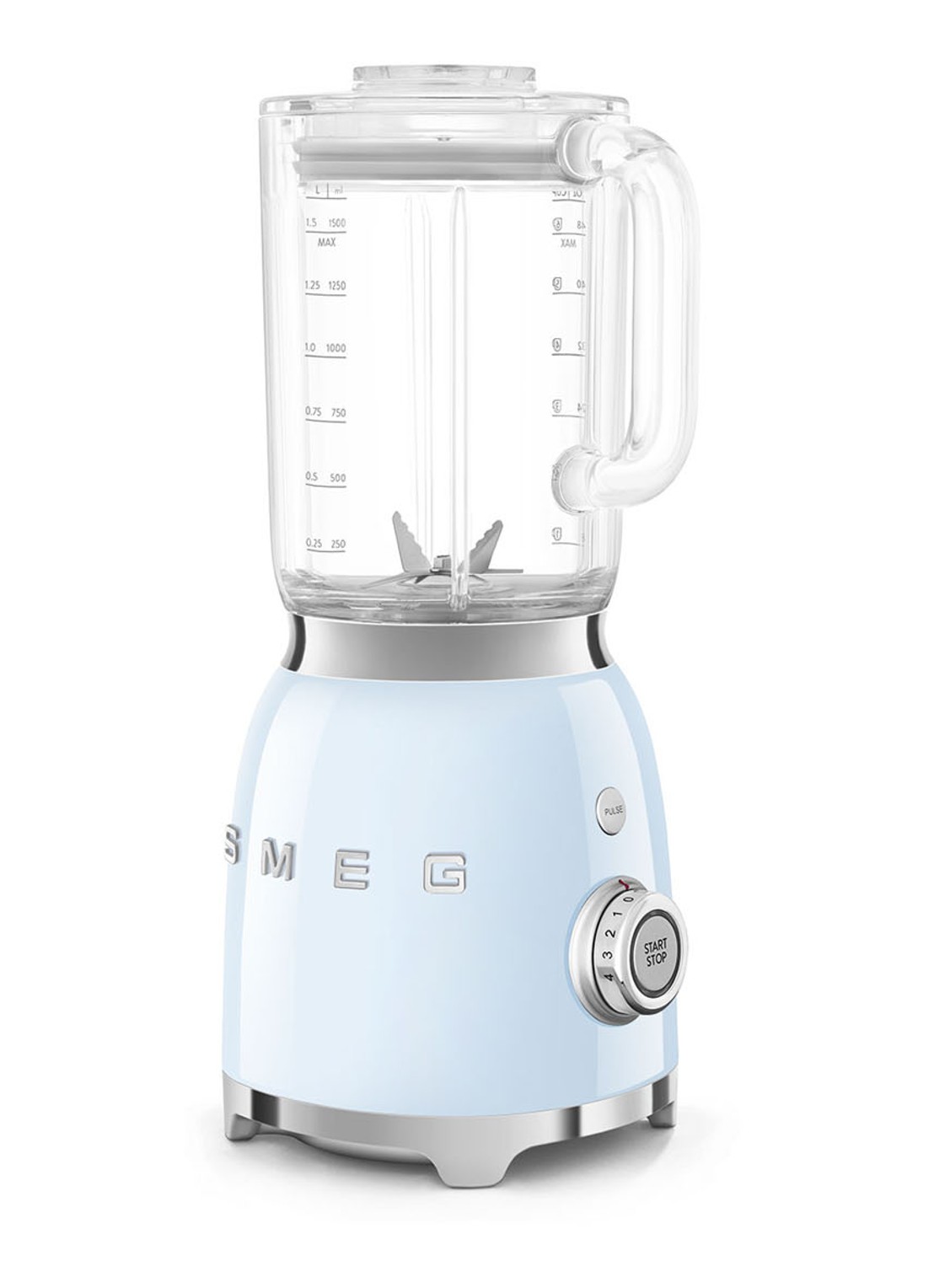 SMEG 50's Style Blender 1,5 liter BLF03PBEU - detail 4 pastelblauw