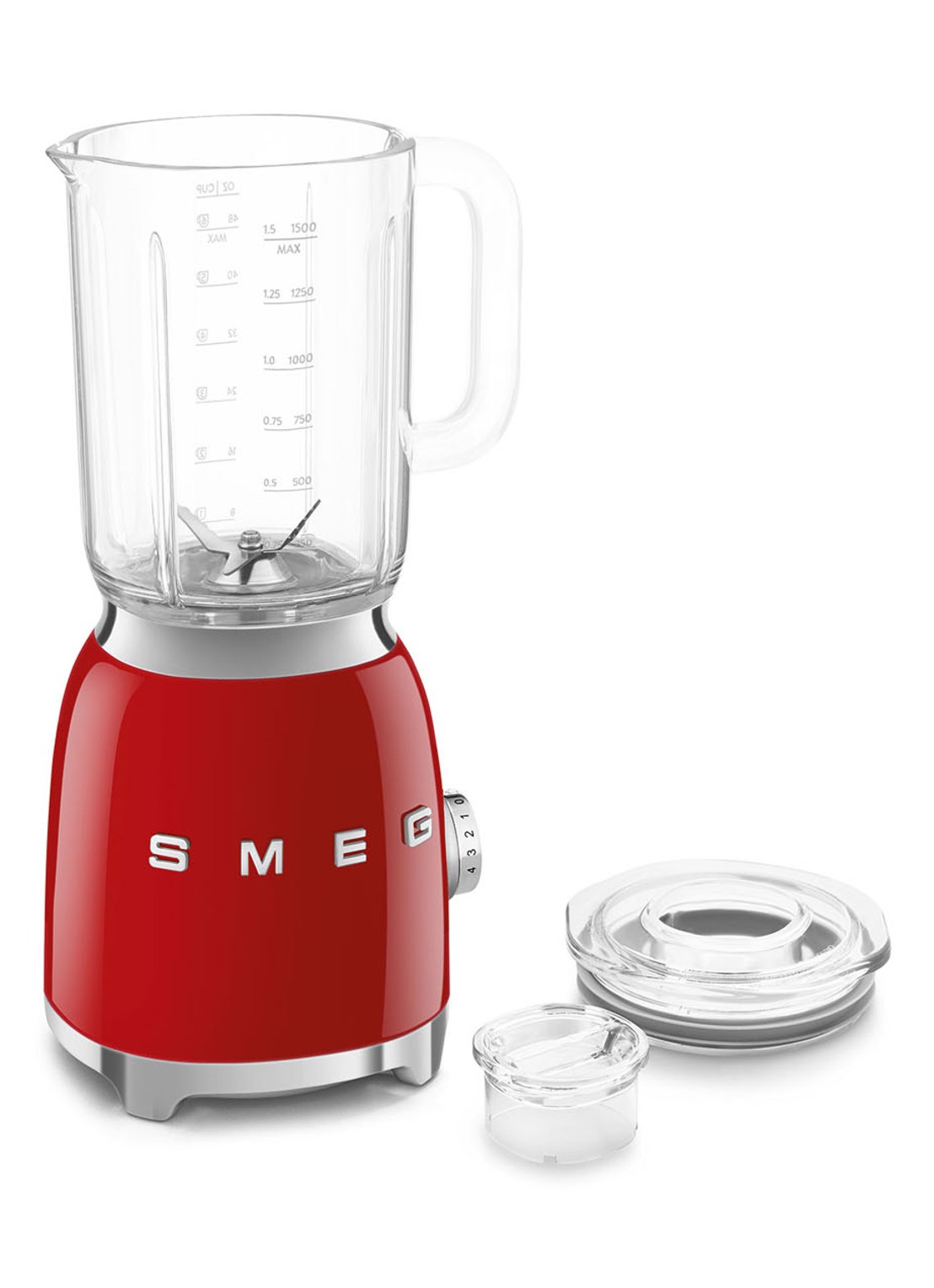 SMEG 50's Style Blender 1,5 liter BLF03RDEU - detail 2 rood