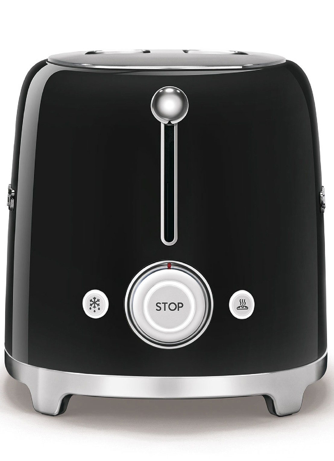 SMEG 50's Style broodrooster 2-slots extra lang TSF02BLEU - achterkant 4 zwart