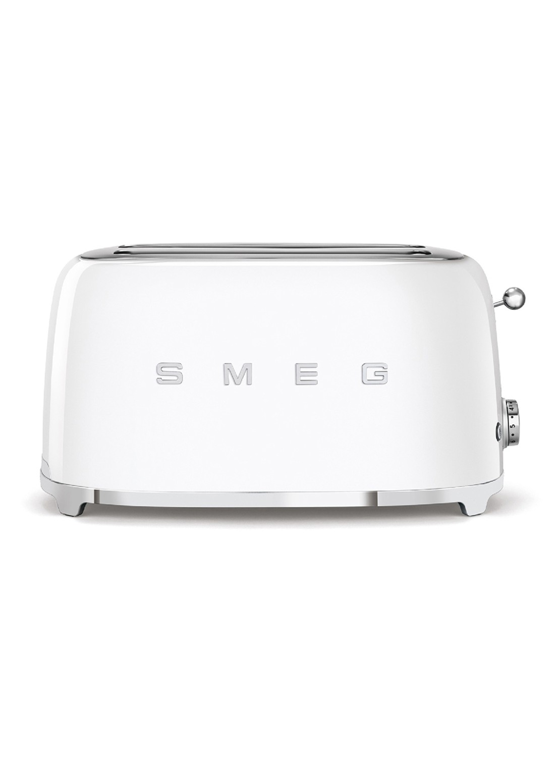 SMEG 50's Style broodrooster 2-slots extra lang TSF02WHEU  - voorkant wit