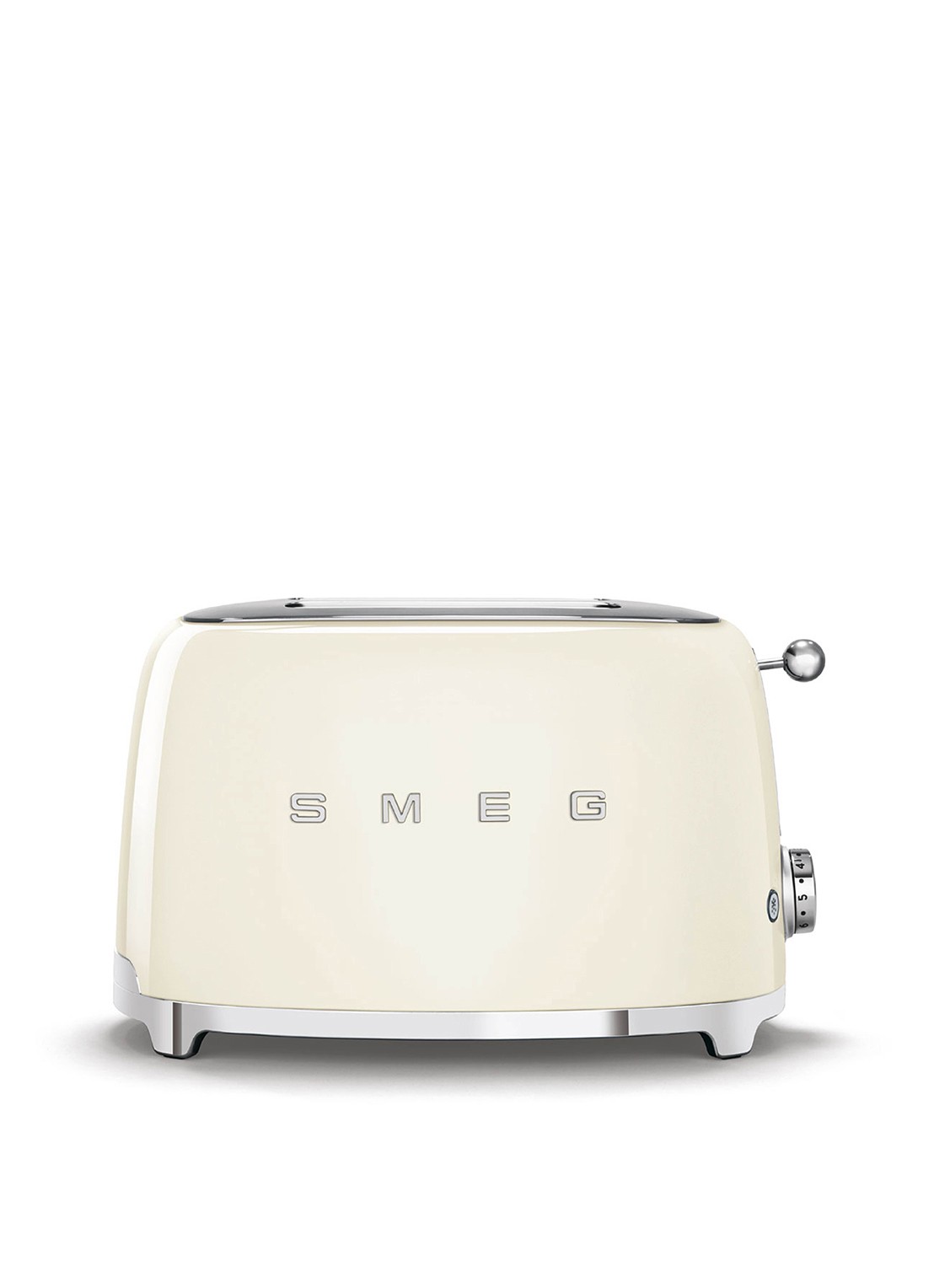 SMEG 50's Style broodrooster 2-slots TSF01CREU - voorkant crème
