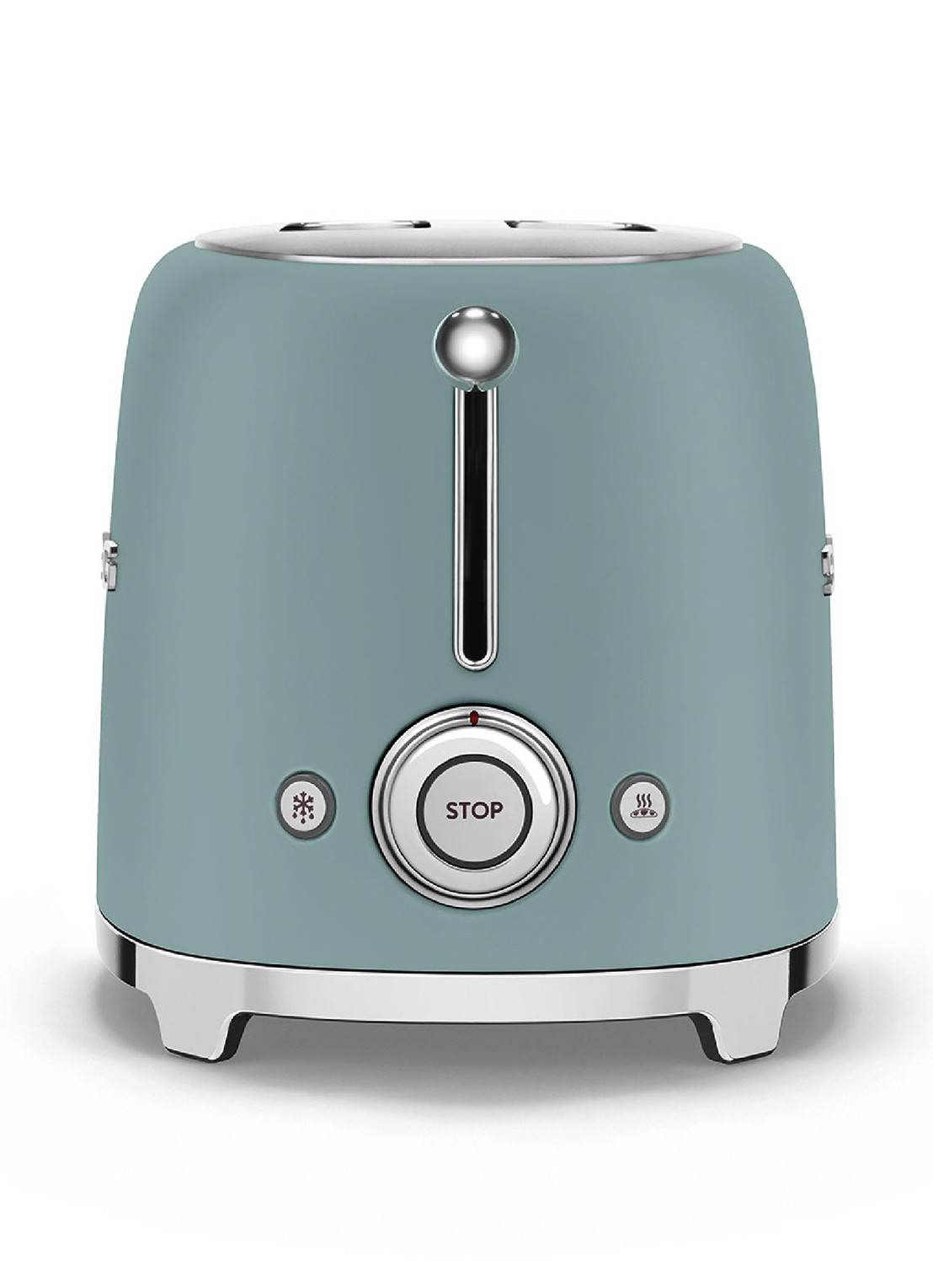 SMEG 50's Style broodrooster 2-slots TSF01EGMEU - achterkant 3 emerald green