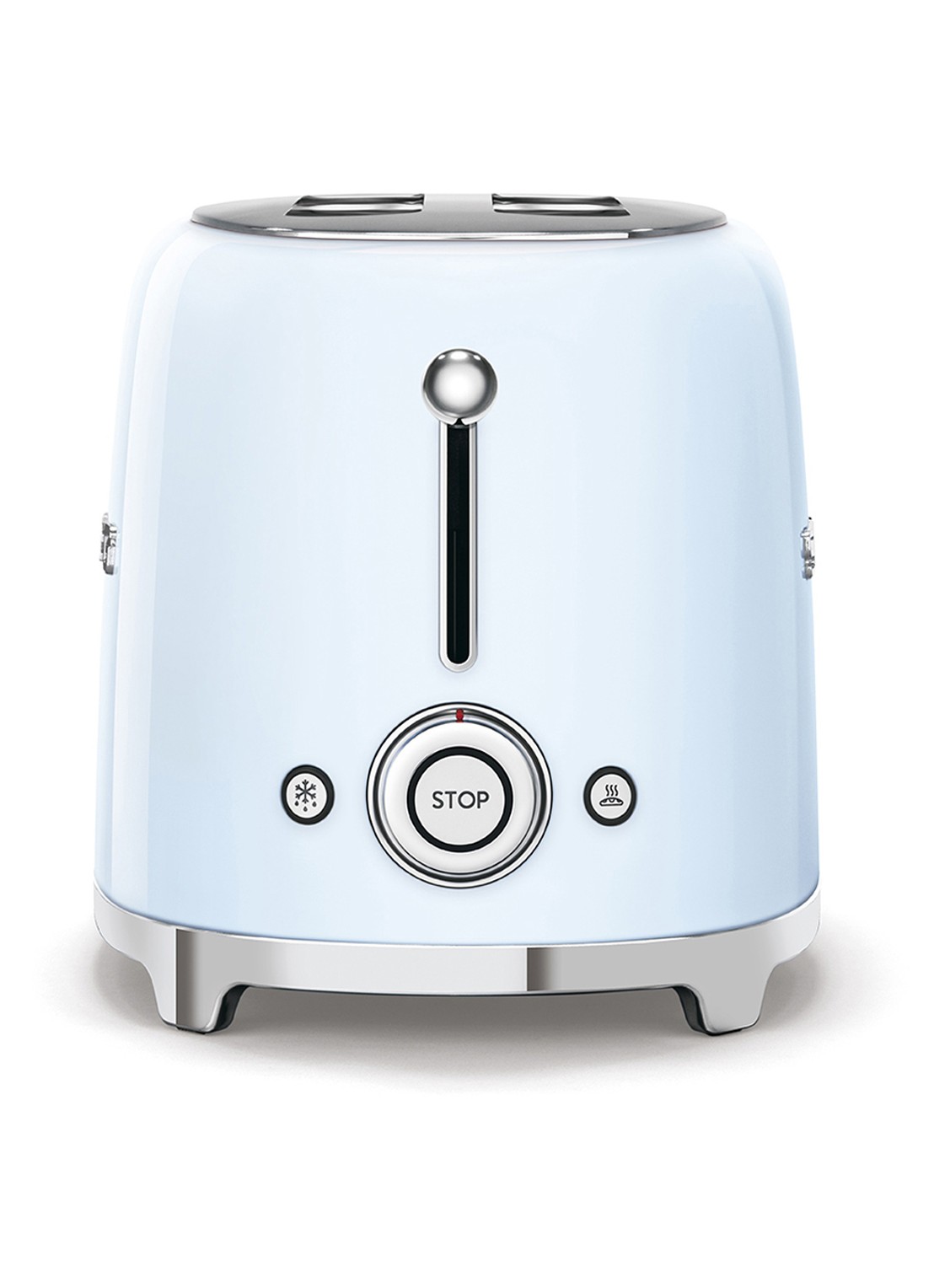 SMEG 50's Style broodrooster 2-slots TSF01PBEU - achterkant 4 pastelblauw