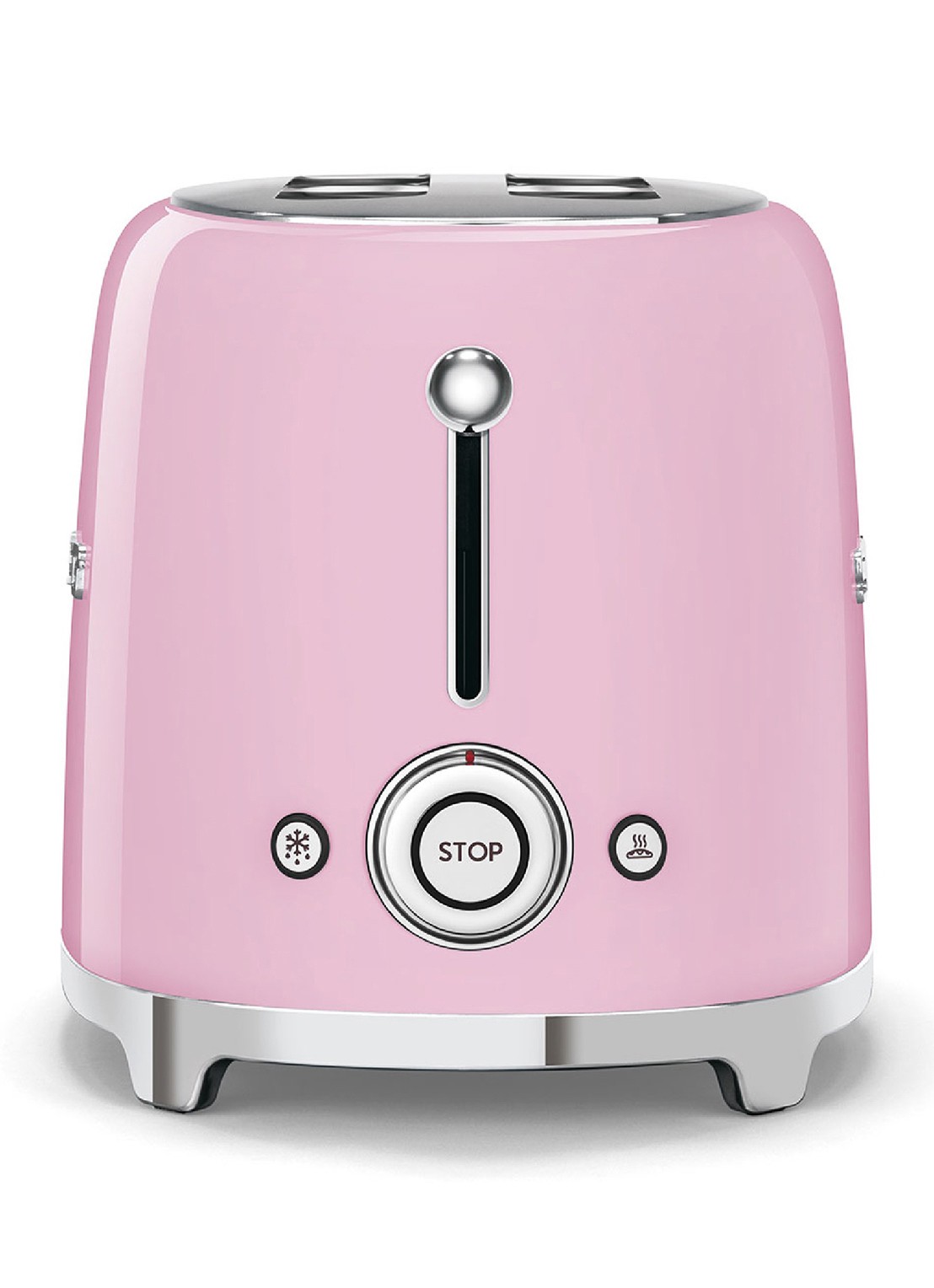 SMEG 50's Style broodrooster 2-slots TSF01PKEU - achterkant roze
