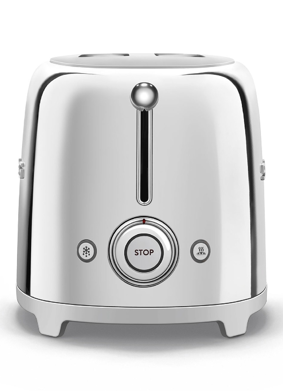 SMEG 50's Style broodrooster 2-slots TSF03CREU - achterkant 4 steel
