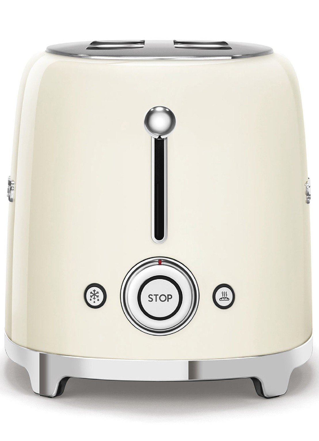 SMEG 50's Style broodrooster 2-slots - achterkant crème