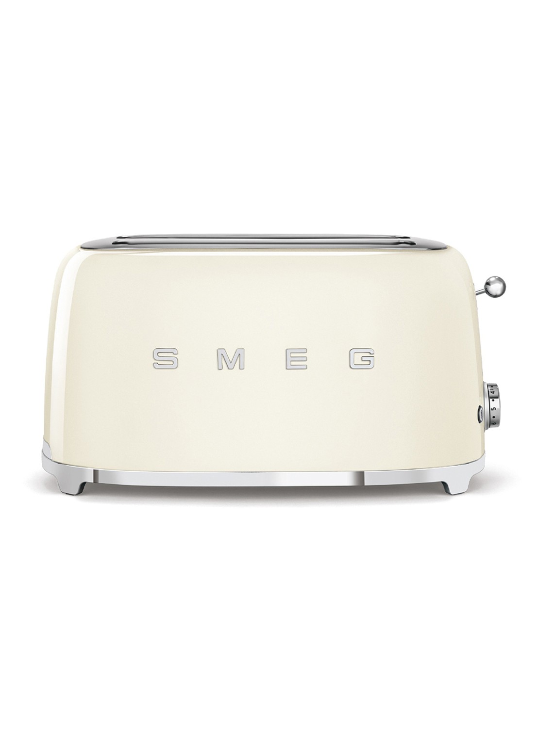 SMEG 50's Style broodrooster 2-slots - voorkant 2 crème
